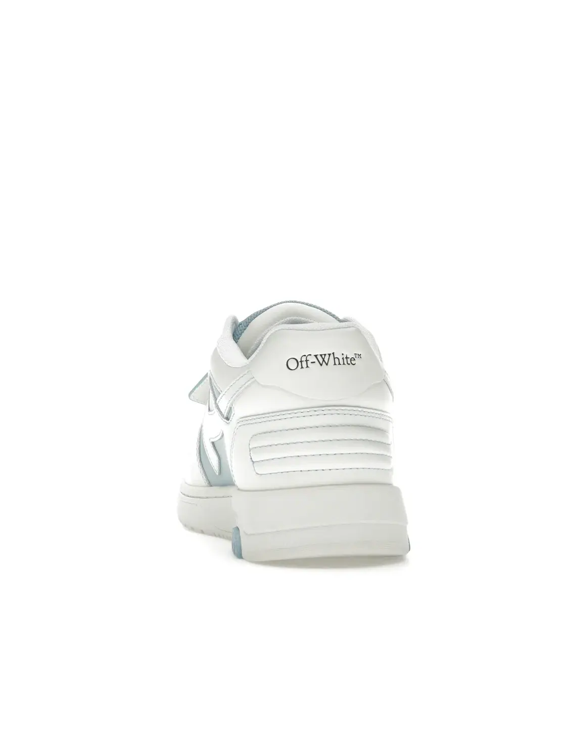 Мужские кроссовки с контрастной подошвой OFF-WHITE Out Of Office OOO Low Tops — изображение 4 из 4, светлый синий белый