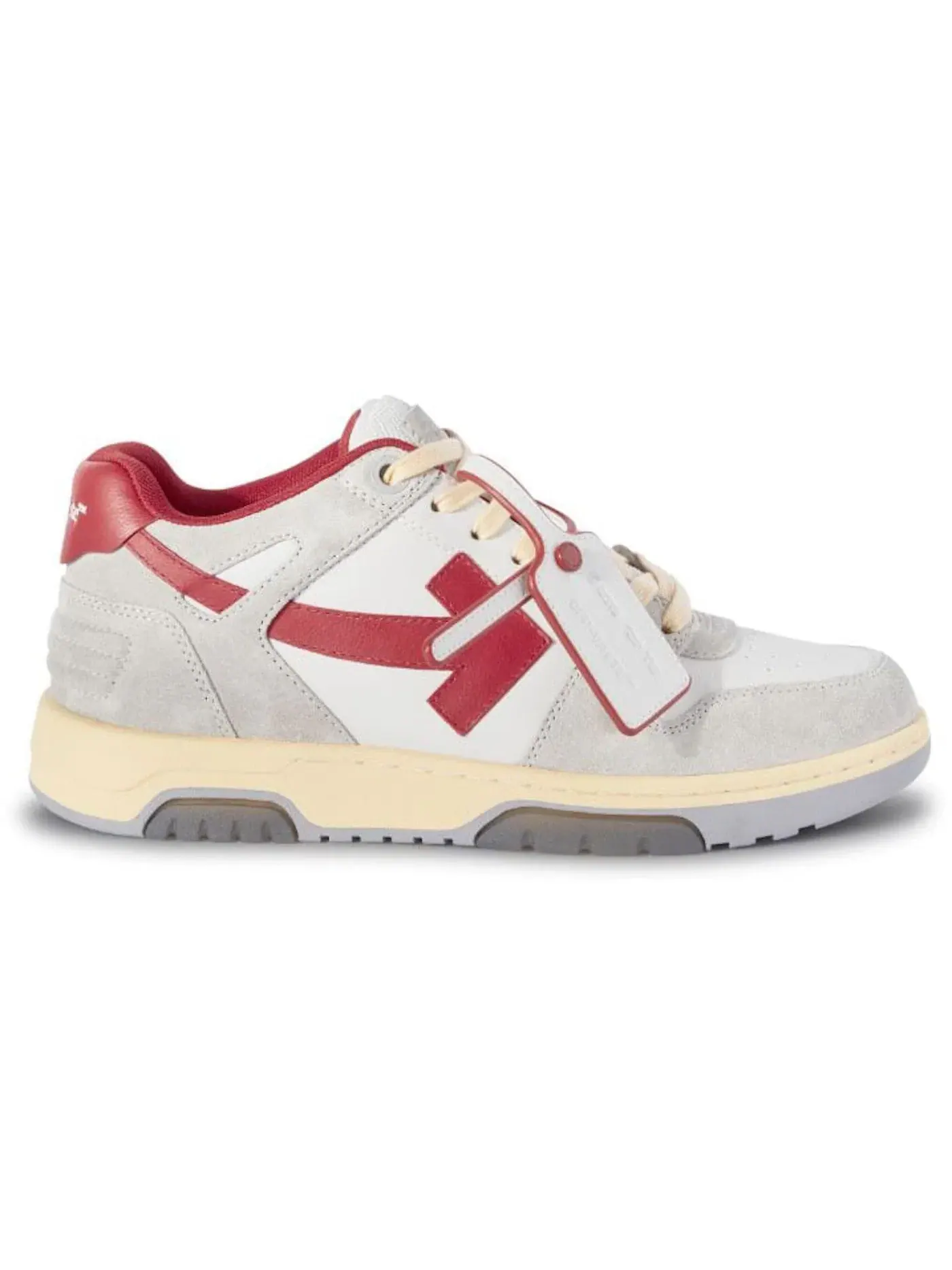 Мужские кроссовки с контрастными элементами OFF-WHITE Out Of Office OOO Low Tops OFF-WHITE — изображение 1 из 1