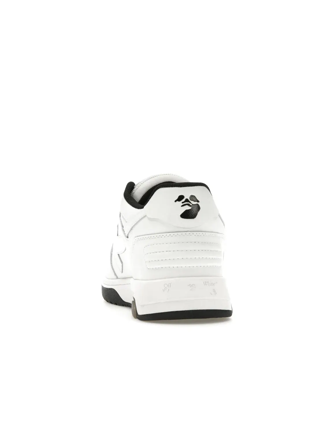 Мужские кроссовки с перфорированным носком OFF-WHITE Out Of Office OOO Low Tops OFF-WHITE — изображение 4 из 4, белый/черный
