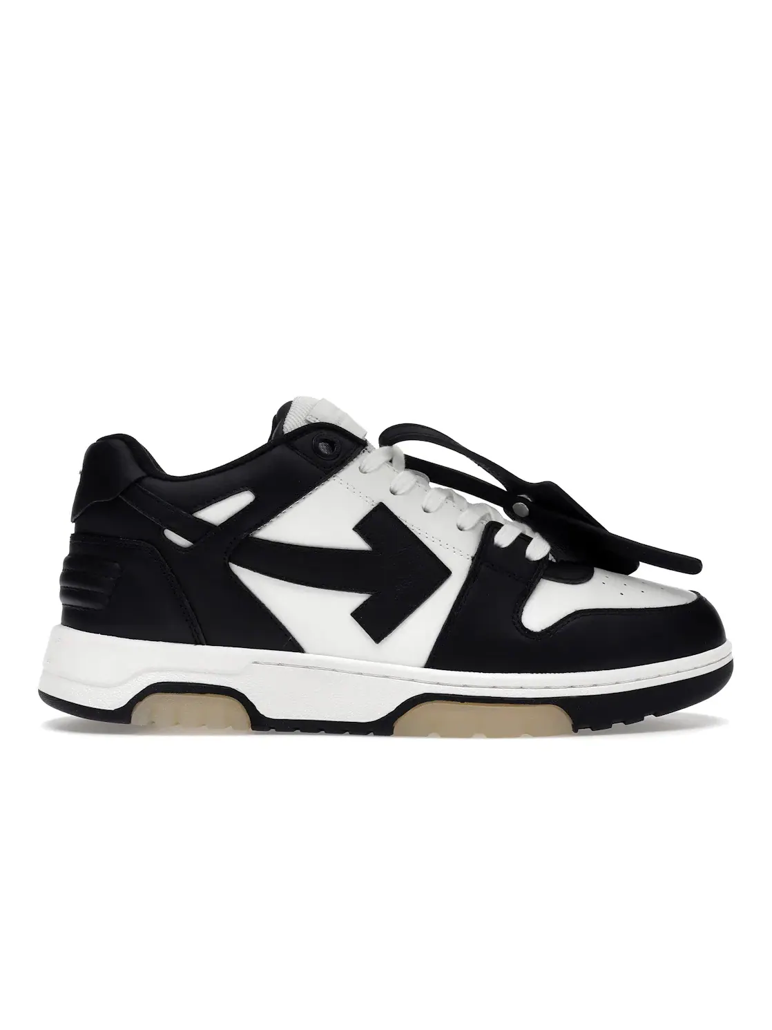 Мужские кроссовки дизайнерские Out Of Office OOO Low Tops OFF-WHITE — изображение 1 из 4, белый/черный/белый