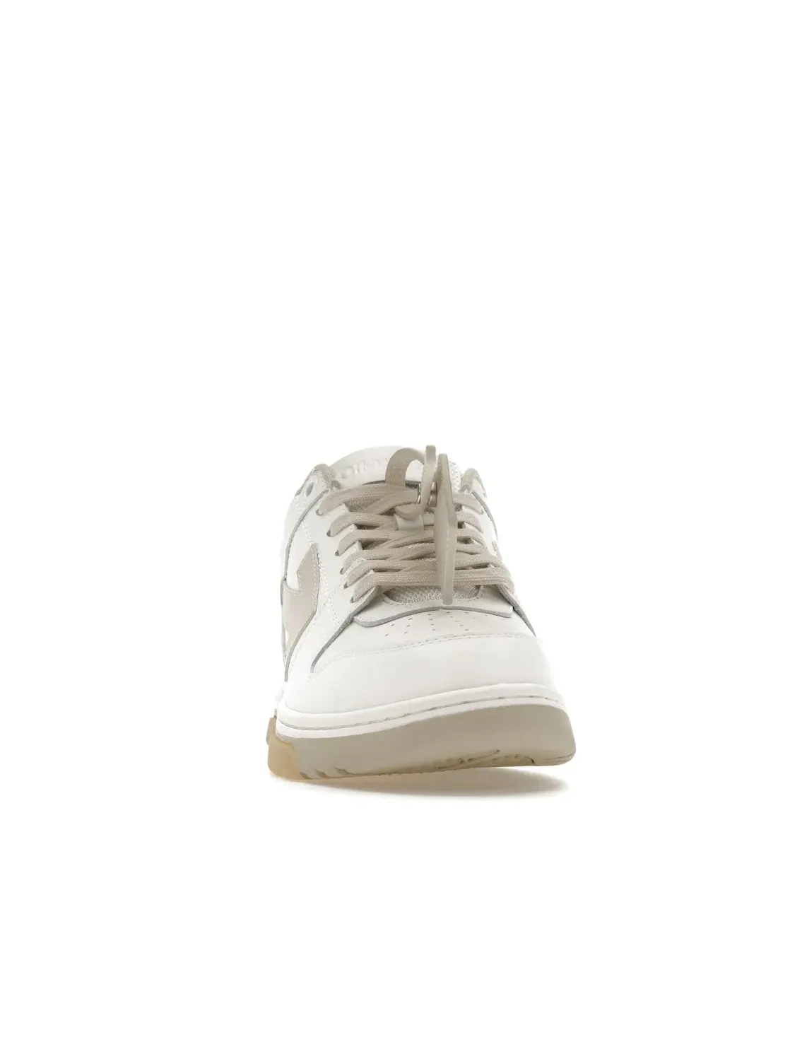 Мужские кроссовки с низким верхом OFF-WHITE Out Of Office OOO Low Tops OFF-WHITE — изображение 2 из 4, белый бежевый