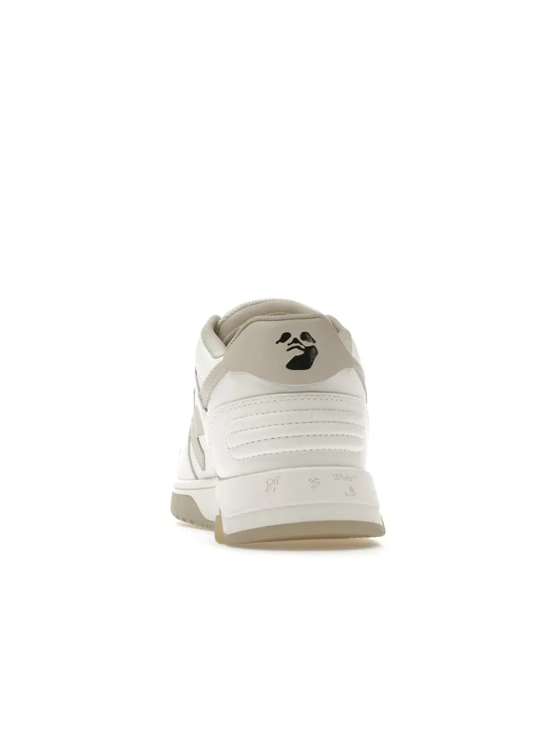 Мужские кроссовки с низким верхом OFF-WHITE Out Of Office OOO Low Tops OFF-WHITE — изображение 4 из 4, белый бежевый