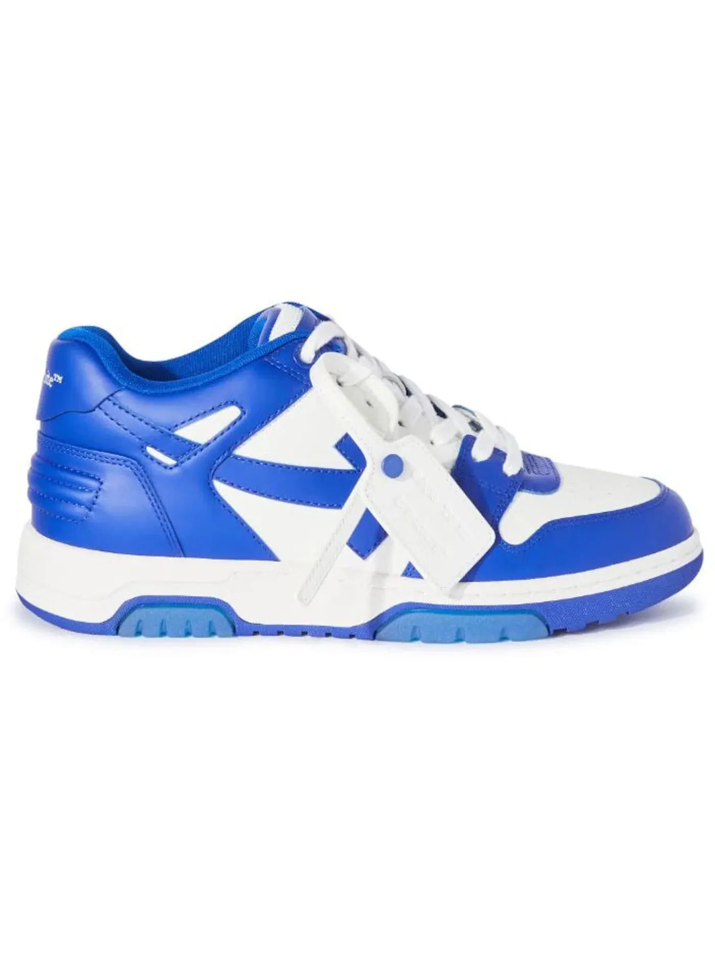 Мужские кроссовки с низким верхом OFF-WHITE Out Of Office OOO Low Tops OFF-WHITE — изображение 1 из 1, белый/синий