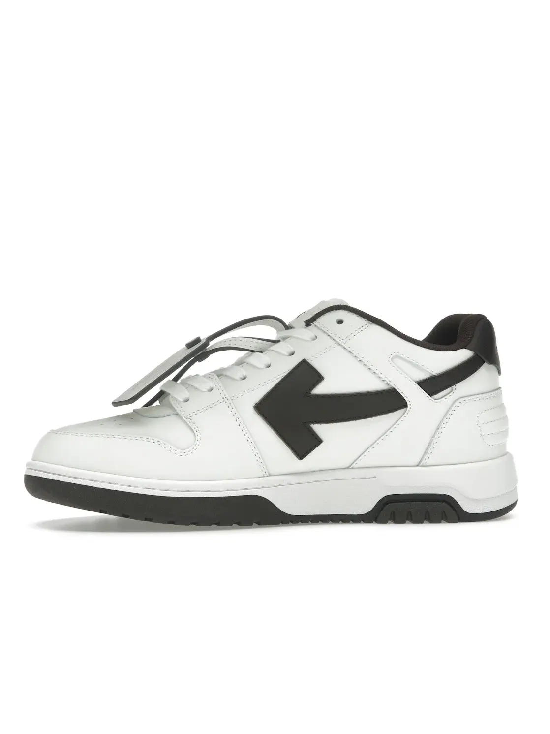 Мужские кроссовки с низким верхом Out Of Office OOO OFF-WHITE — изображение 3 из 4, белый/коричневый