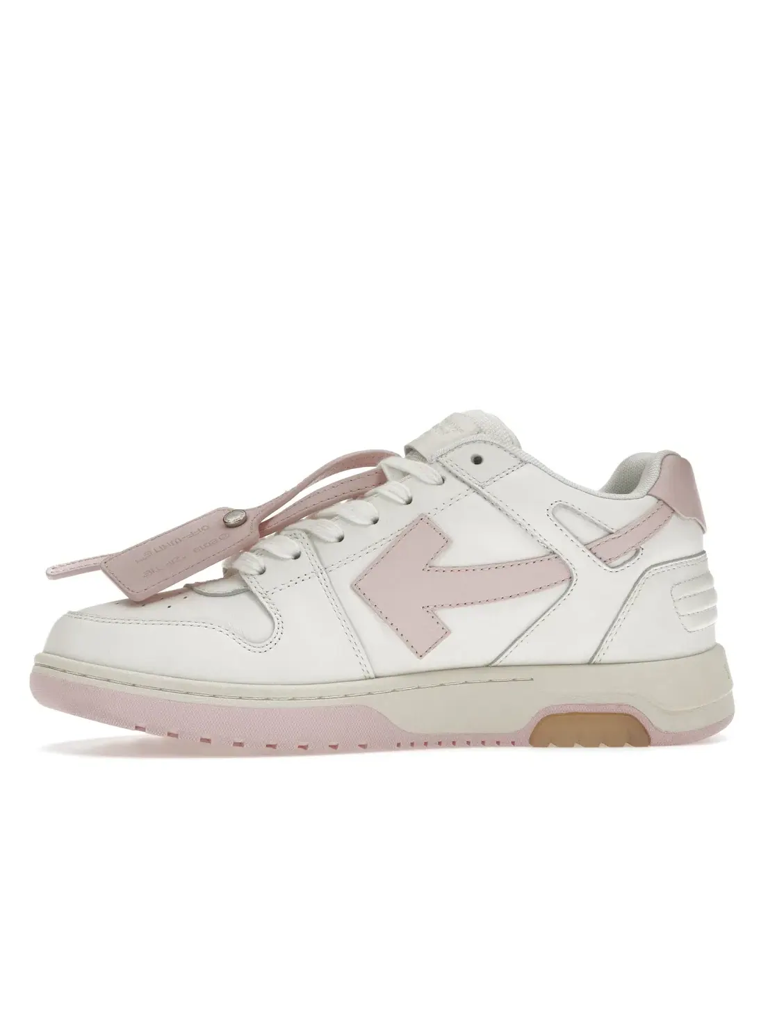 Женские кроссовки OOO Low Tops OFF-WHITE — изображение 3 из 4, белый/светлый розовый