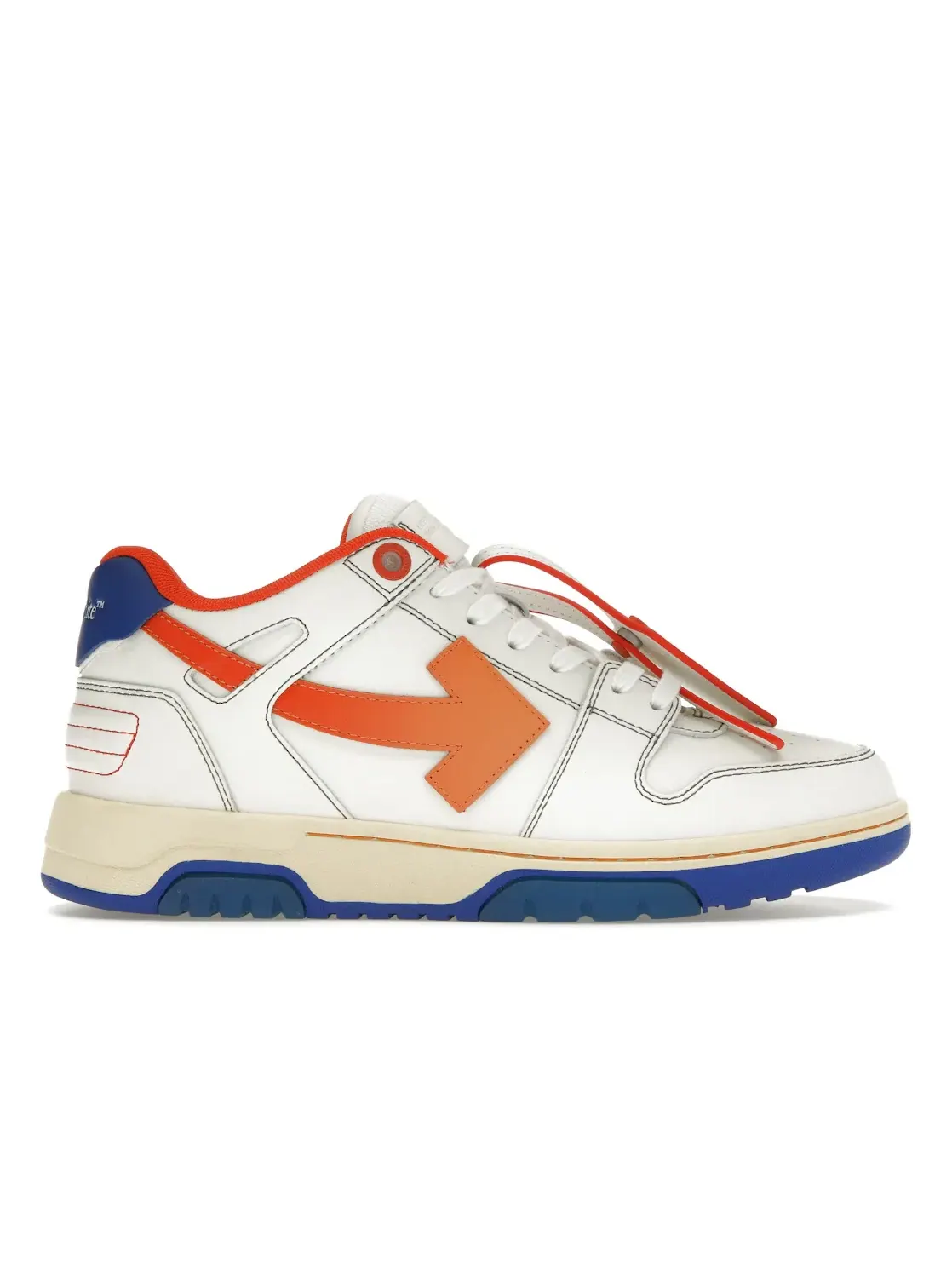 Мужские кроссовки с контрастной строчкой OFF-WHITE Out Of Office OOO Low Tops OFF-WHITE — изображение 1 из 4