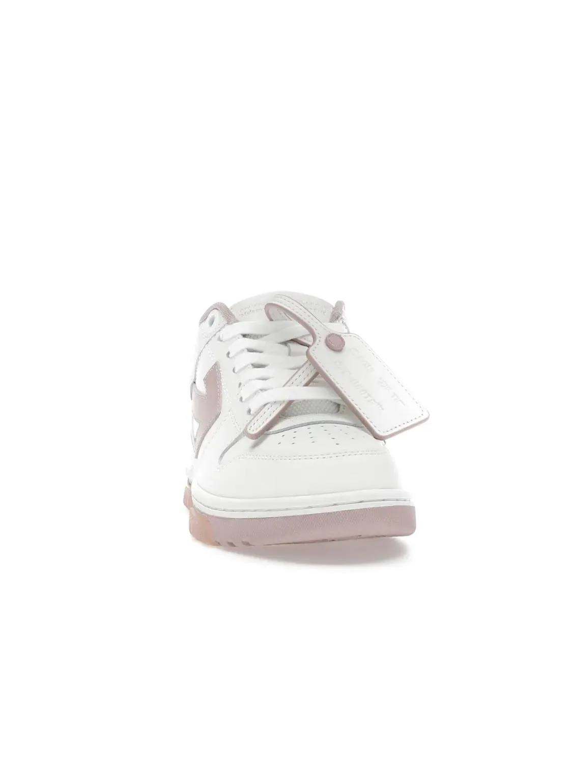 Женские кроссовки с низким верхом OFF-WHITE Out Of Office OOO Low Tops OFF-WHITE — изображение 2 из 4, белый/розовый