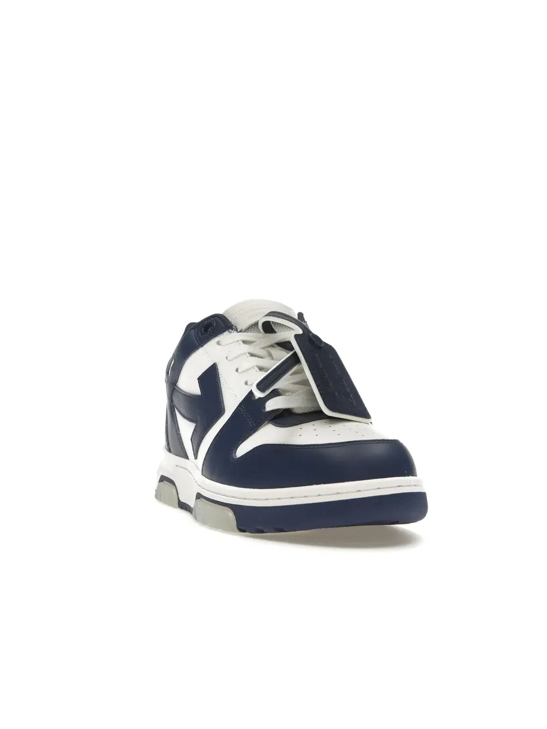 Мужские кроссовки с принтом Off-Out Of Office OOO Low Tops OFF-WHITE — изображение 2 из 3, белый/синий