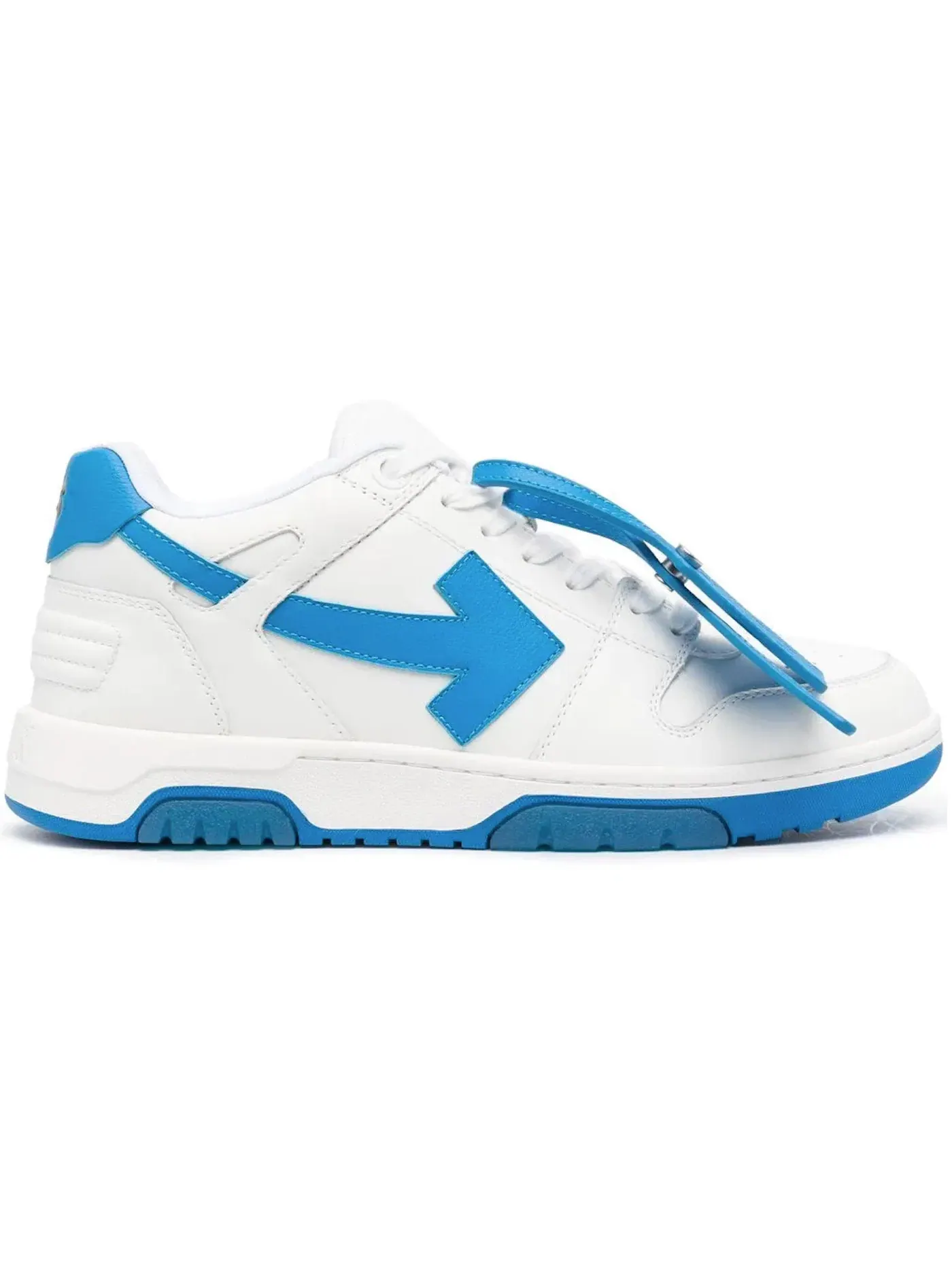 Мужские кроссовки с принтом OFF-WHITE Out Of Office OOO Low OFF-WHITE — изображение 1 из 1, белый/белый/синий
