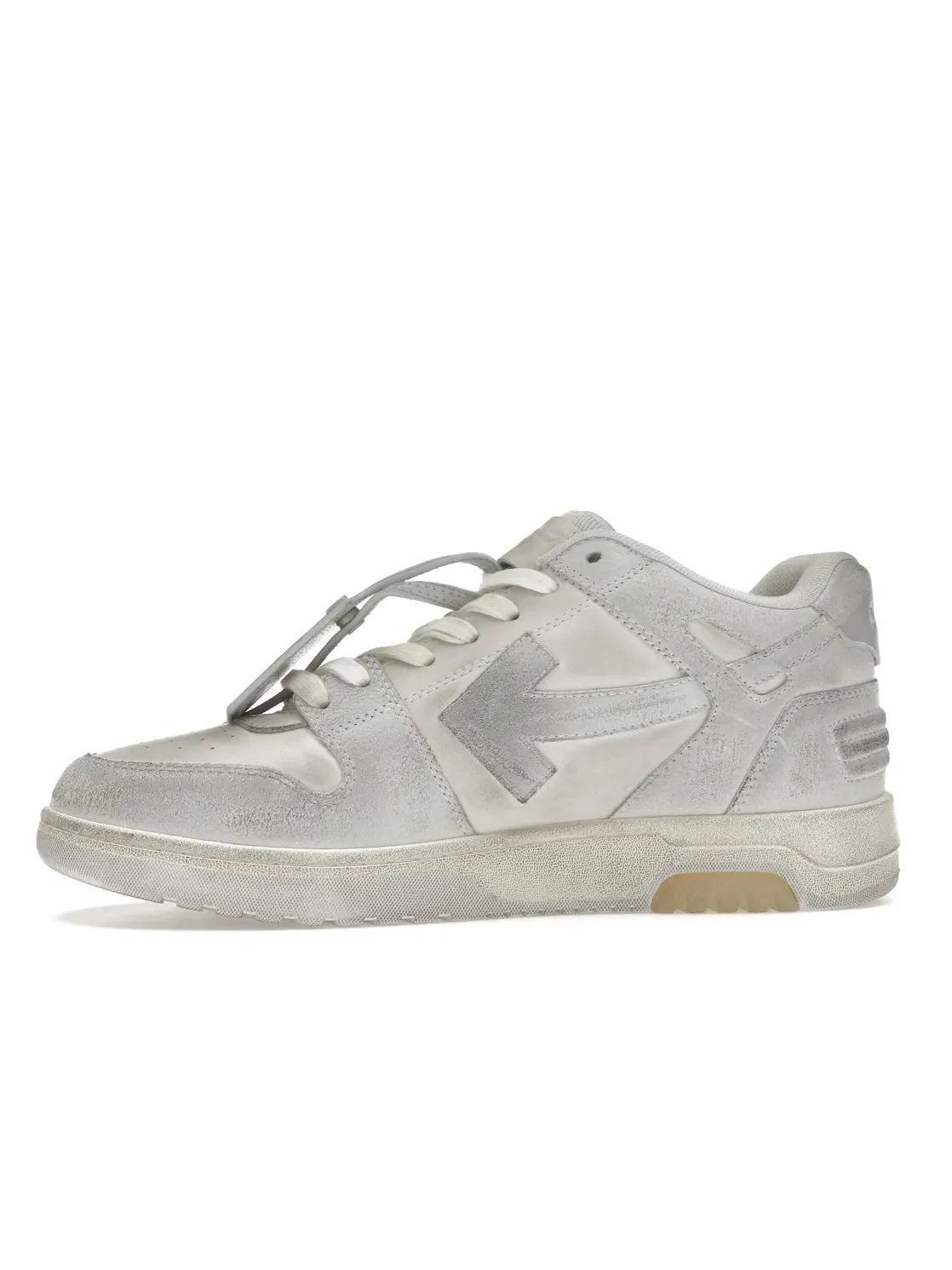 Мужские кеды с низким верхом OFF-WHITE Out Of Office OOO Vintage Low Tops OFF-WHITE — изображение 3 из 4, белый белый