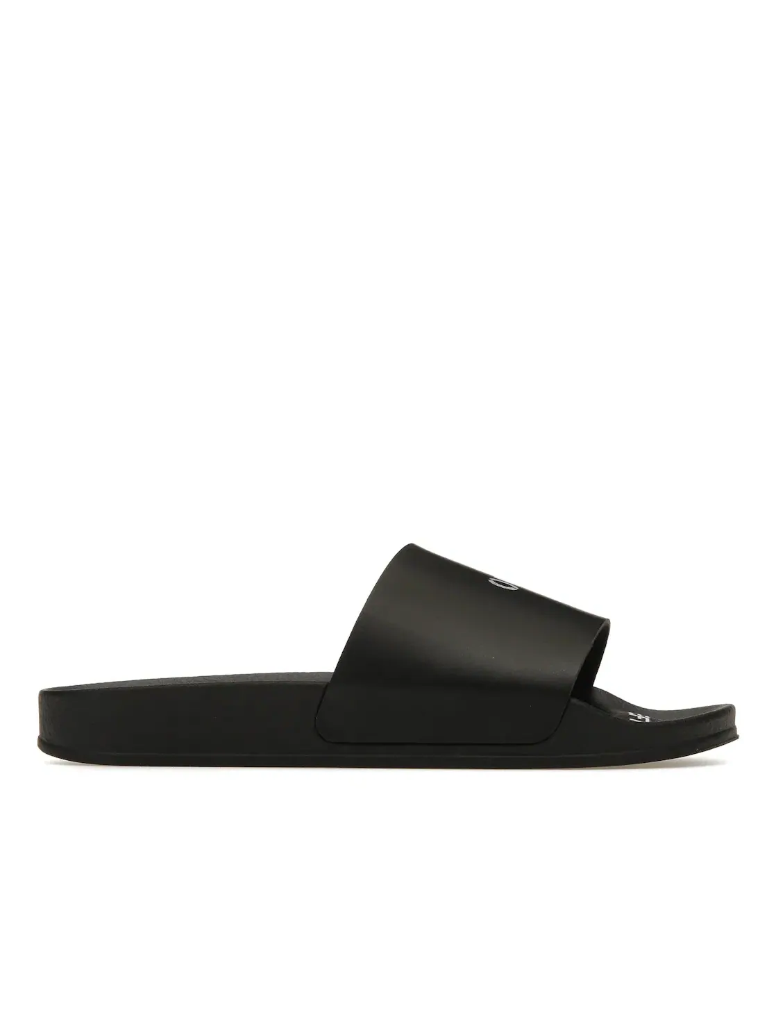 Женские шлепанцы с принтом OFF-WHITE Pool Slides OFF-WHITE — изображение 1 из 4, черный/белый
