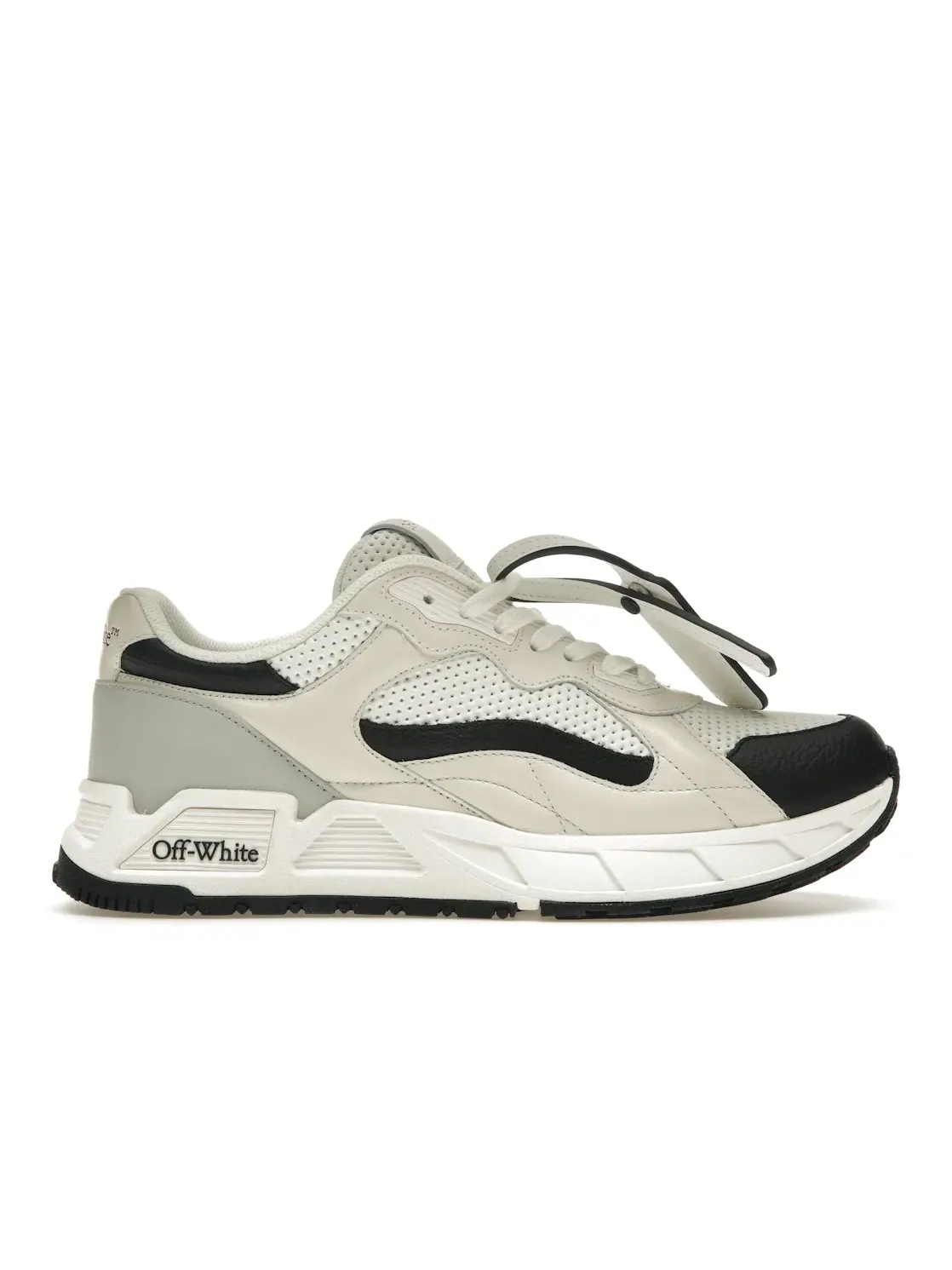 Мужские кроссовки с дизайном OFF-WHITE Runner B OFF-WHITE — изображение 1 из 4, белый черный