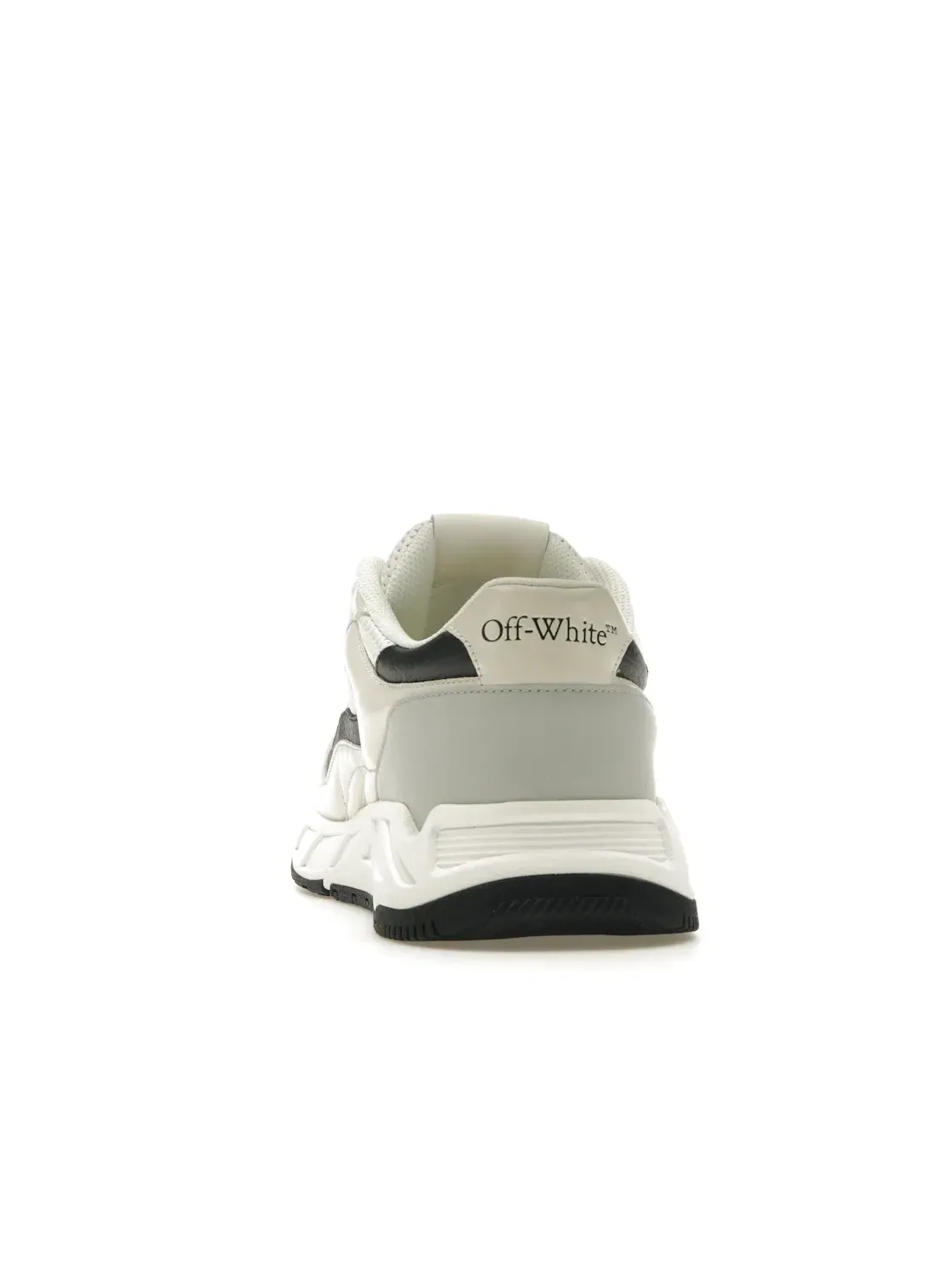Мужские кроссовки с дизайном OFF-WHITE Runner B OFF-WHITE — изображение 4 из 4, белый черный