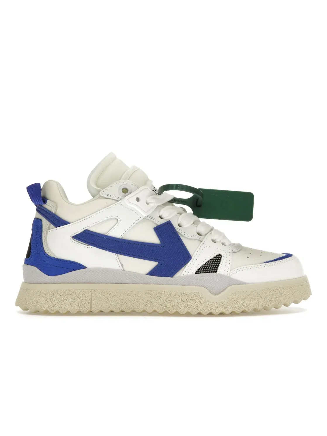 Мужские кроссовки Sponge Mid Top OFF-WHITE — изображение 1 из 4, белый/синий