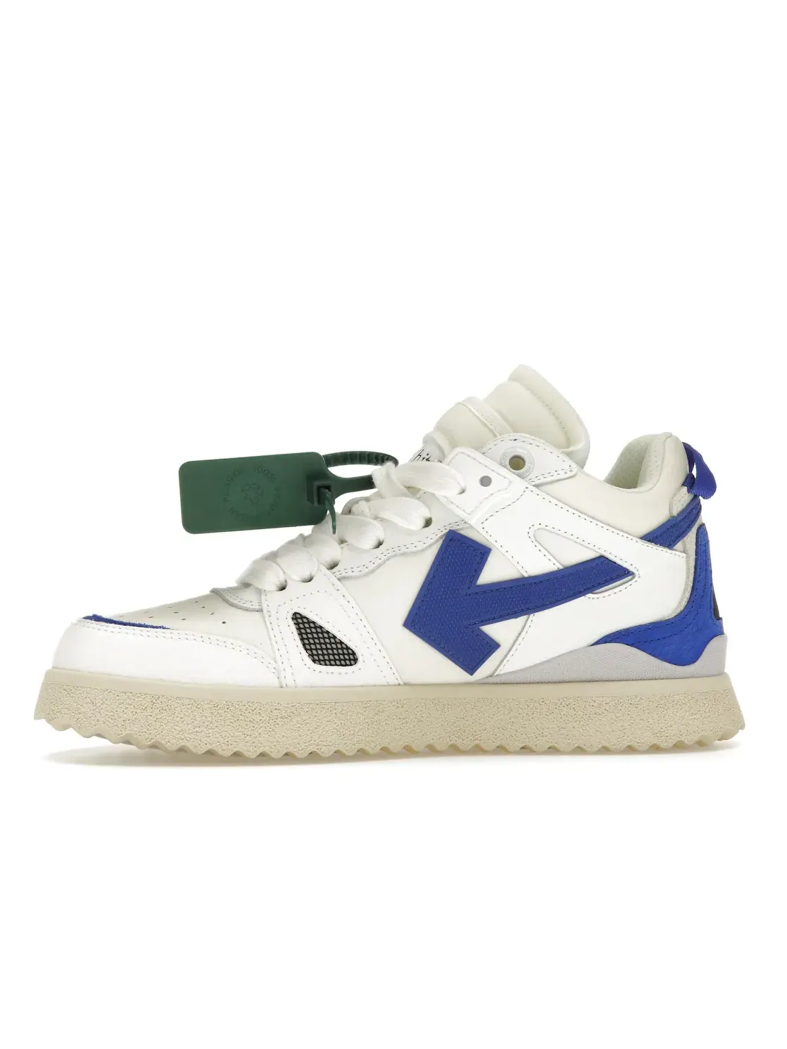 Мужские кроссовки Sponge Mid Top OFF-WHITE — изображение 3 из 4, белый/синий