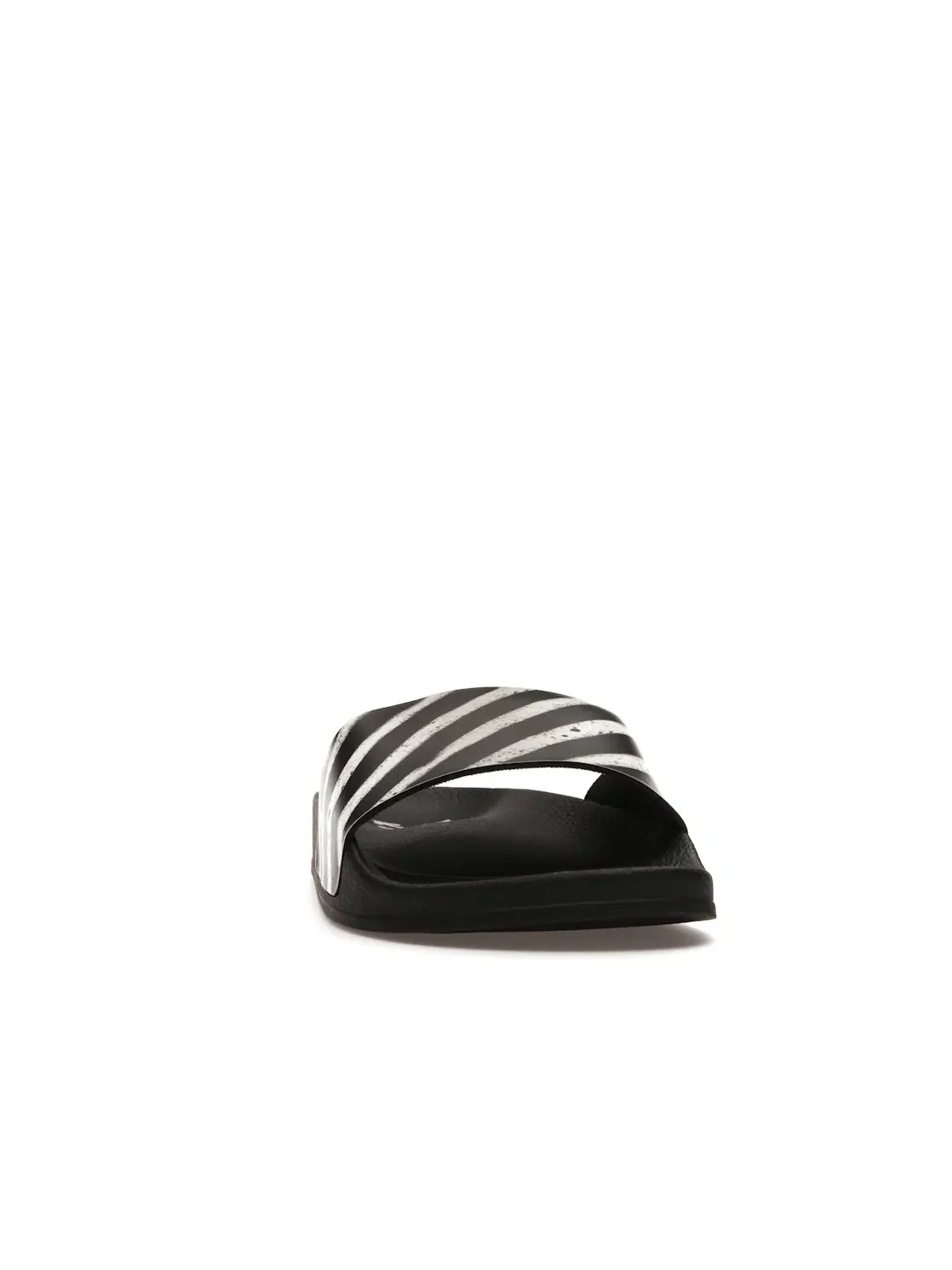 Мужские шлепанцы с принтом OFF-WHITE Spray Stripes Slides OFF-WHITE — изображение 2 из 4, черный