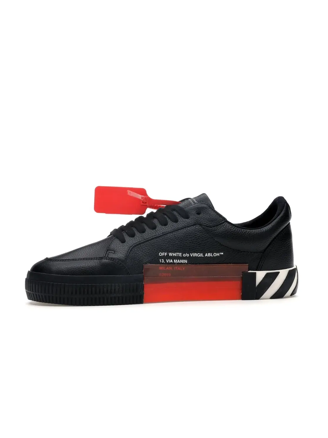 Мужские кеды OFF-WHITE Vulc Low — изображение 3 из 4, черный