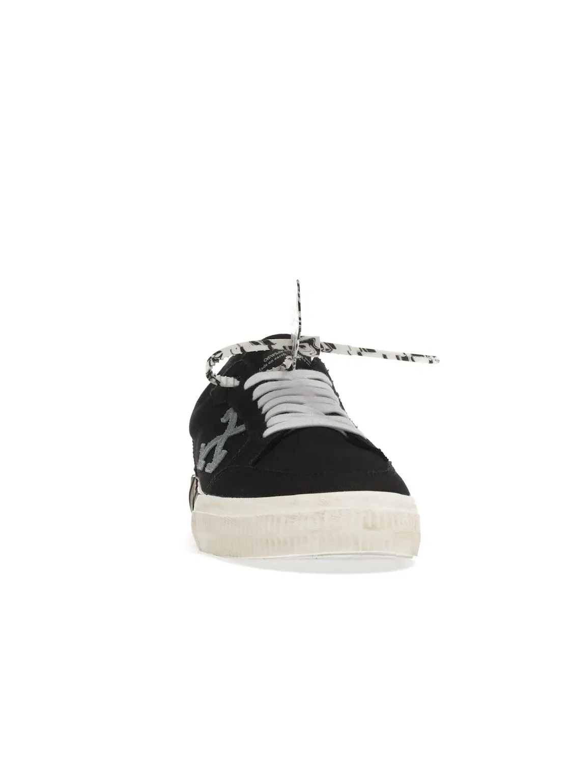 Мужские кроссовки с контрастными акцентами OFF-WHITE Vulc Low — изображение 2 из 4, черный/белый/синий