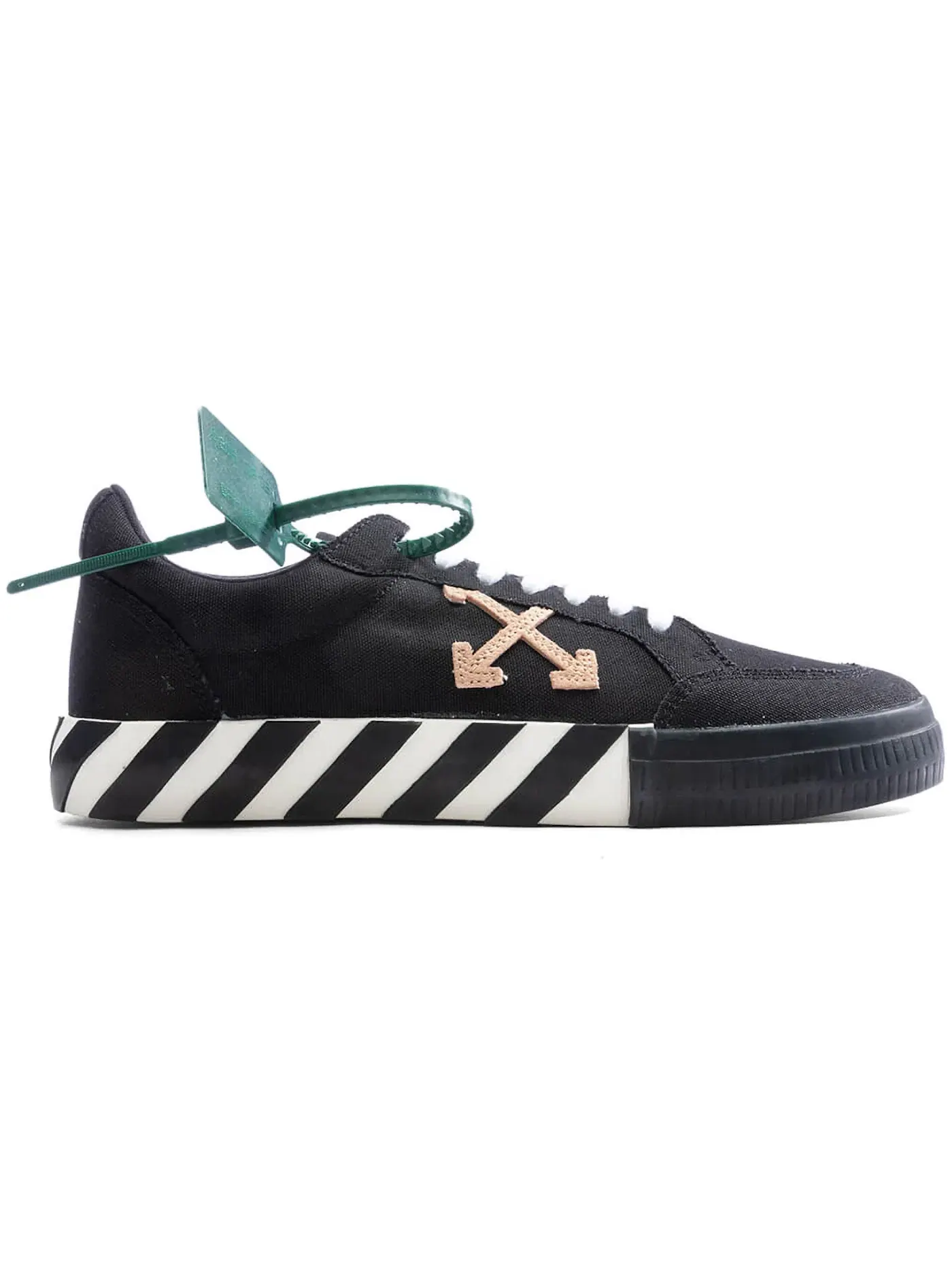 Мужские кроссовки с низким верхом OFF-WHITE Vulc Low OFF-WHITE — изображение 1 из 1, черный/песочный
