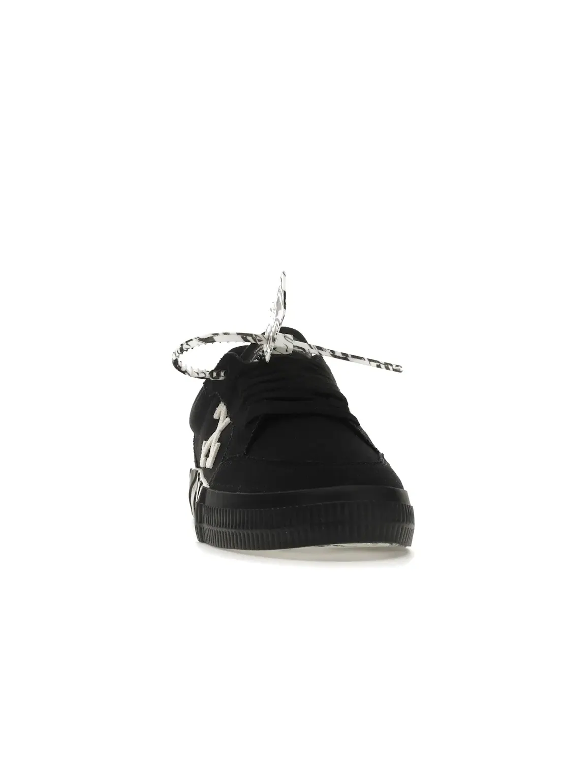 Мужские кеды с принтом OFF-WHITE Vulc Low — изображение 2 из 4, черный/белый