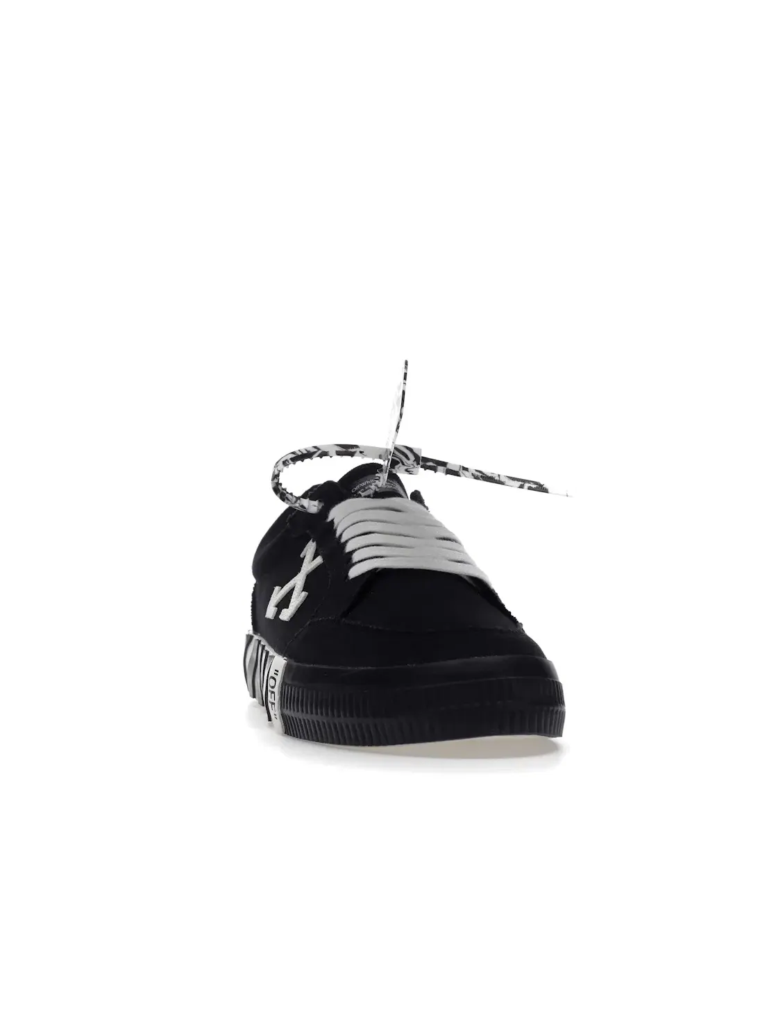 Мужские кроссовки с принтом OFF-WHITE Vulc Low OFF-WHITE — изображение 2 из 4, черный/черный/белый