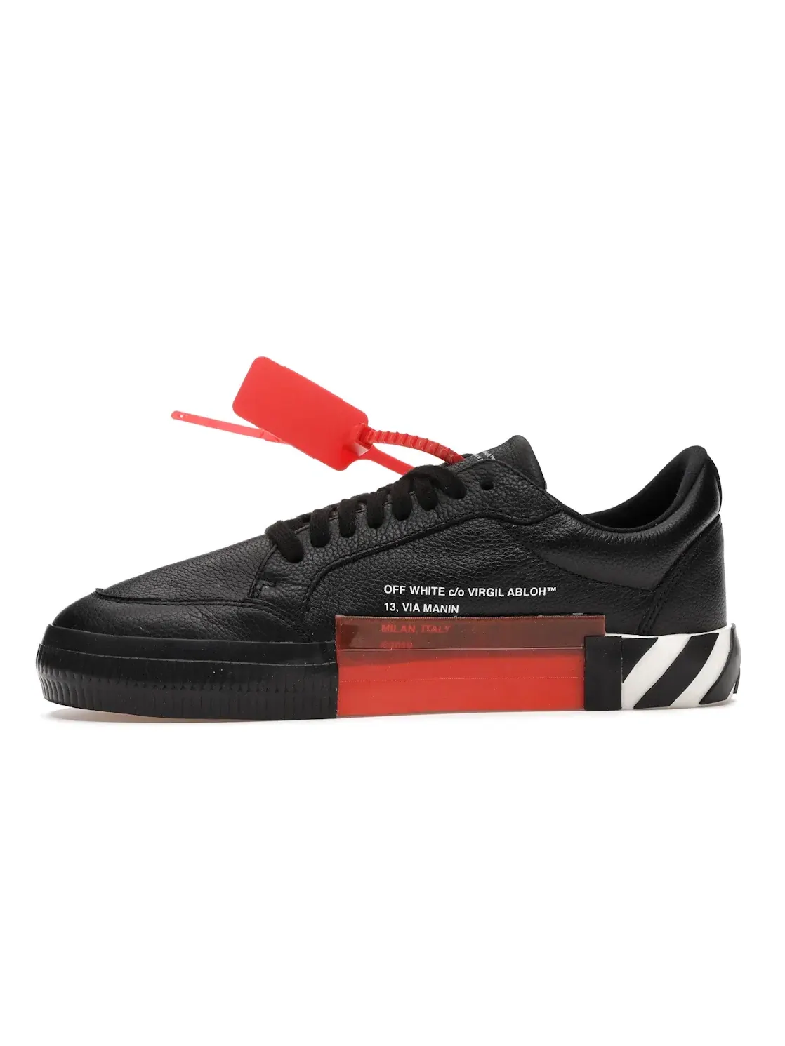 Мужские кроссовки на низкой подошве OFF-WHITE Vulc Low — изображение 3 из 4, черный