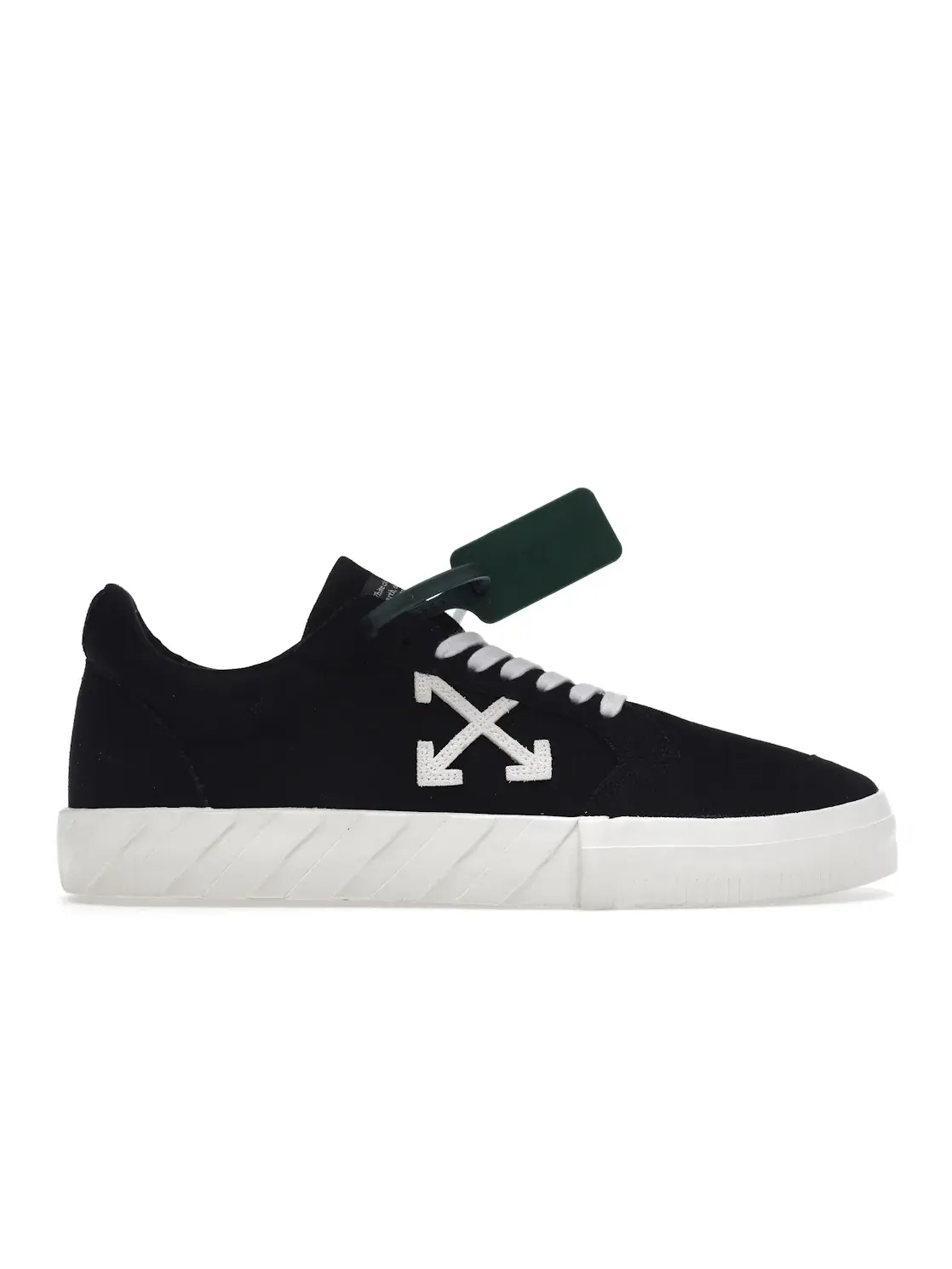 Мужские кроссовки с низким верхом OFF-WHITE Vulc Low OFF-WHITE — изображение 1 из 4, черный/белый/белый