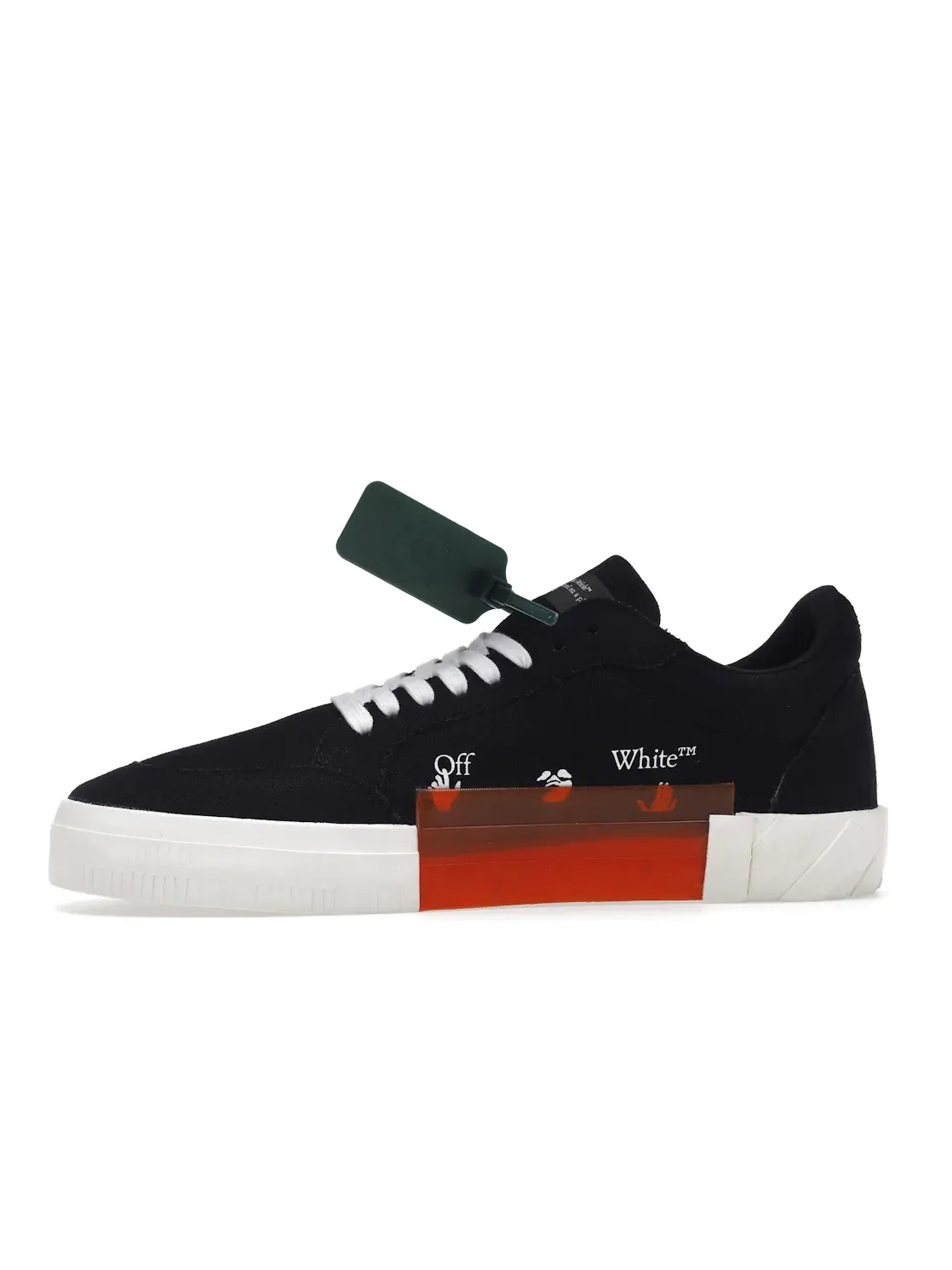Мужские кроссовки с низким верхом OFF-WHITE Vulc Low OFF-WHITE — изображение 3 из 4, черный/белый/белый
