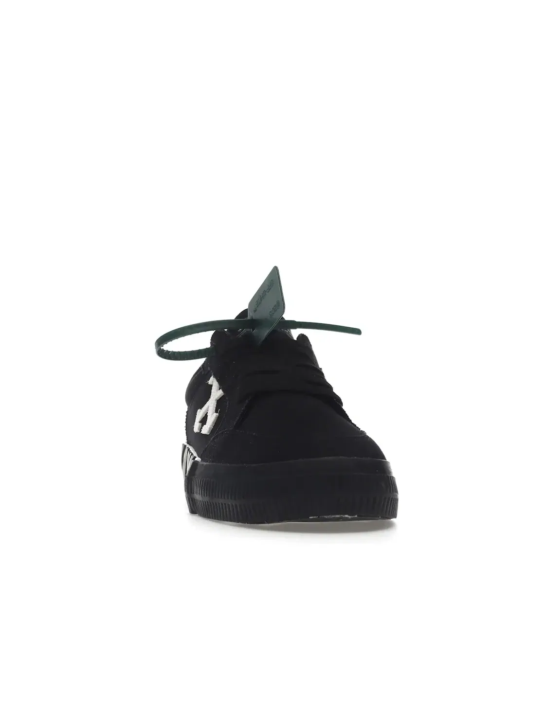 Мужские кеды низкие из парусины OFF-WHITE Vulc Low Canvas — изображение 2 из 4, черный/белый/черный