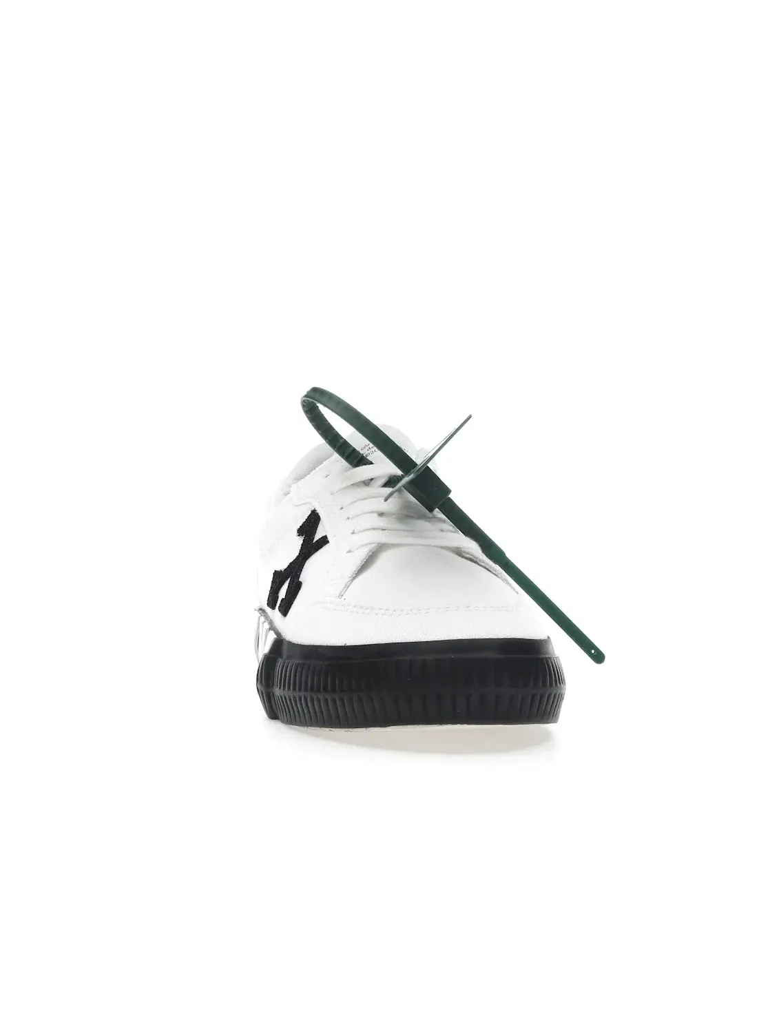 Женские кеды с низким верхом OFF-WHITE Vulc Low Canvas — изображение 2 из 4, черный/белый