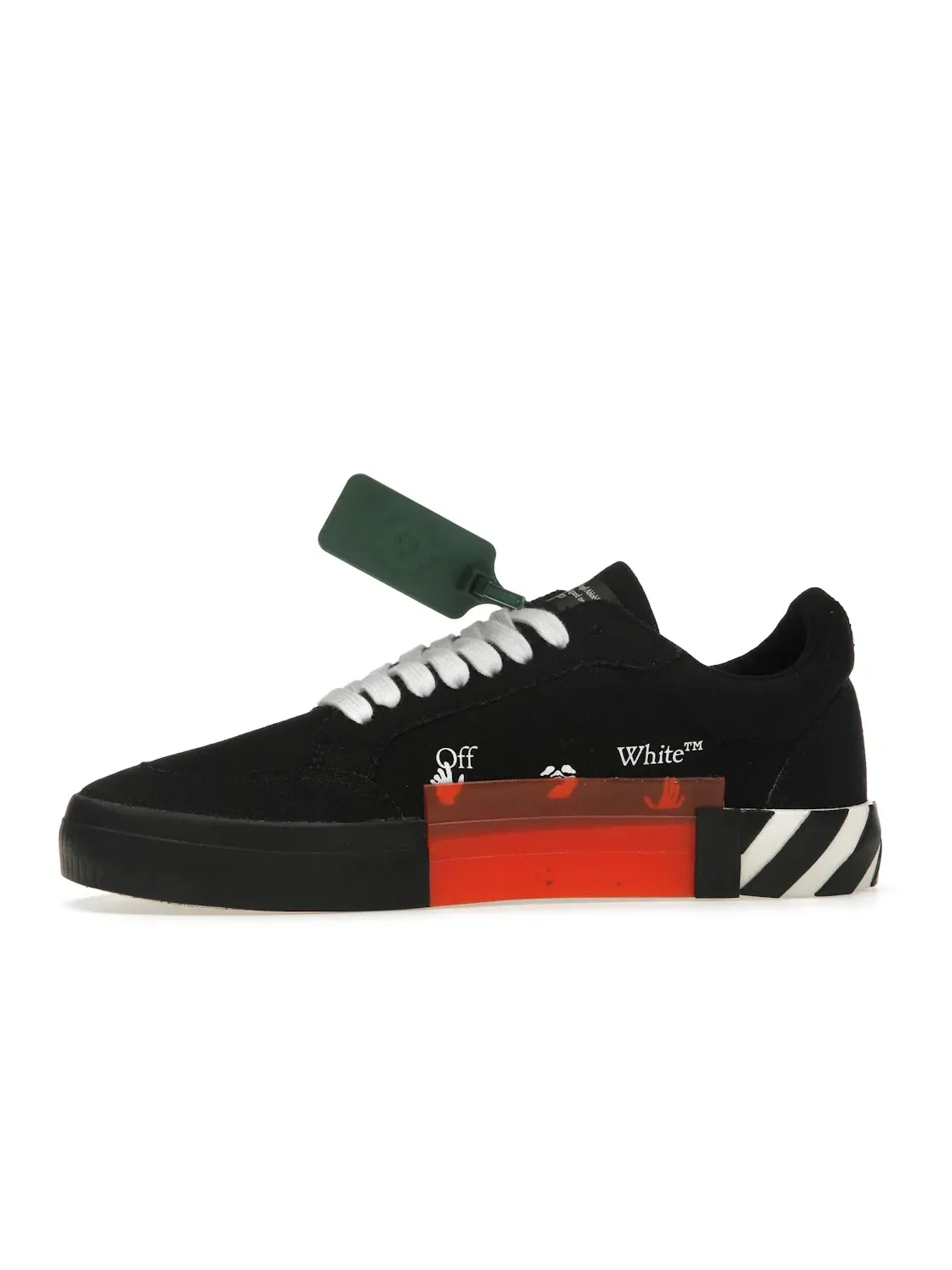Мужские кроссовки с низким верхом OFF-WHITE Vulc Low OFF-WHITE — изображение 3 из 4, белый/черный/синий