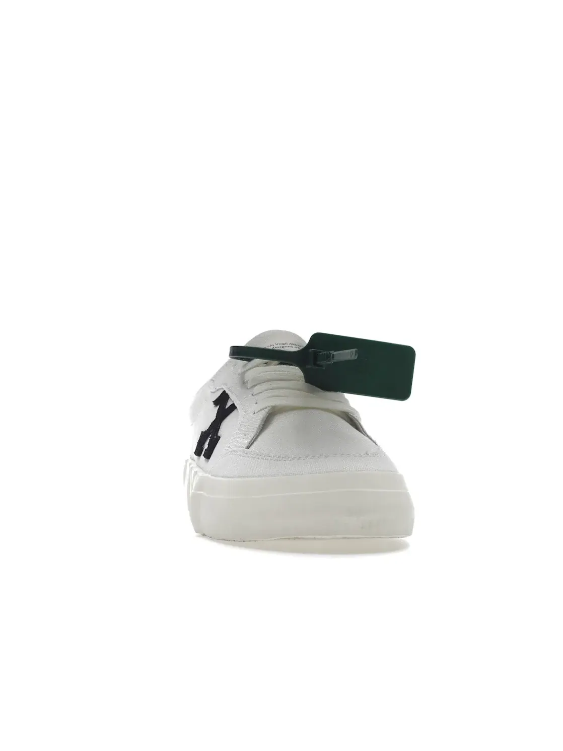 Женские кеды с низким верхом OFF-WHITE Vulc Low Canvas — изображение 2 из 4, белый/черный