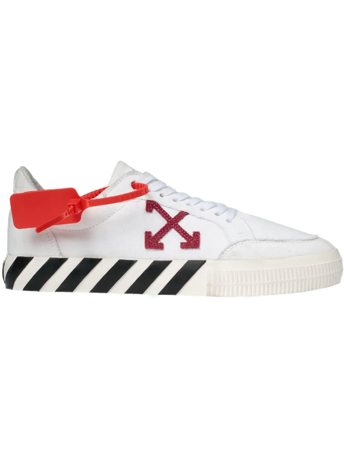 Женские кеды с принтом OFF-WHITE Vulc Low OFF-WHITE — изображение 1 из 1, белый