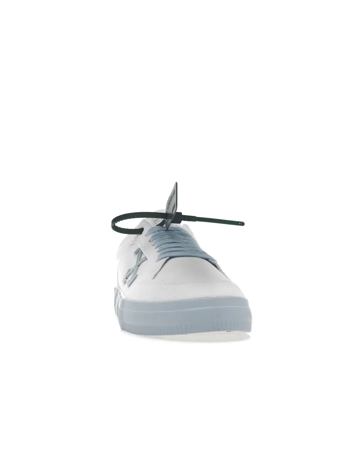 Мужские кроссовки повседневные с канвасом OFF-WHITE Vulc Low — изображение 2 из 4, белый/светлый синий