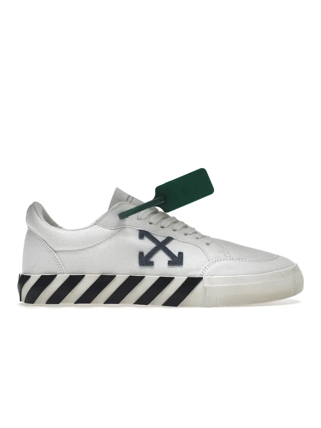 Мужские кеды с низким профилем OFF-WHITE Vulc Low OFF-WHITE — изображение 1 из 4, белый белый синий серый