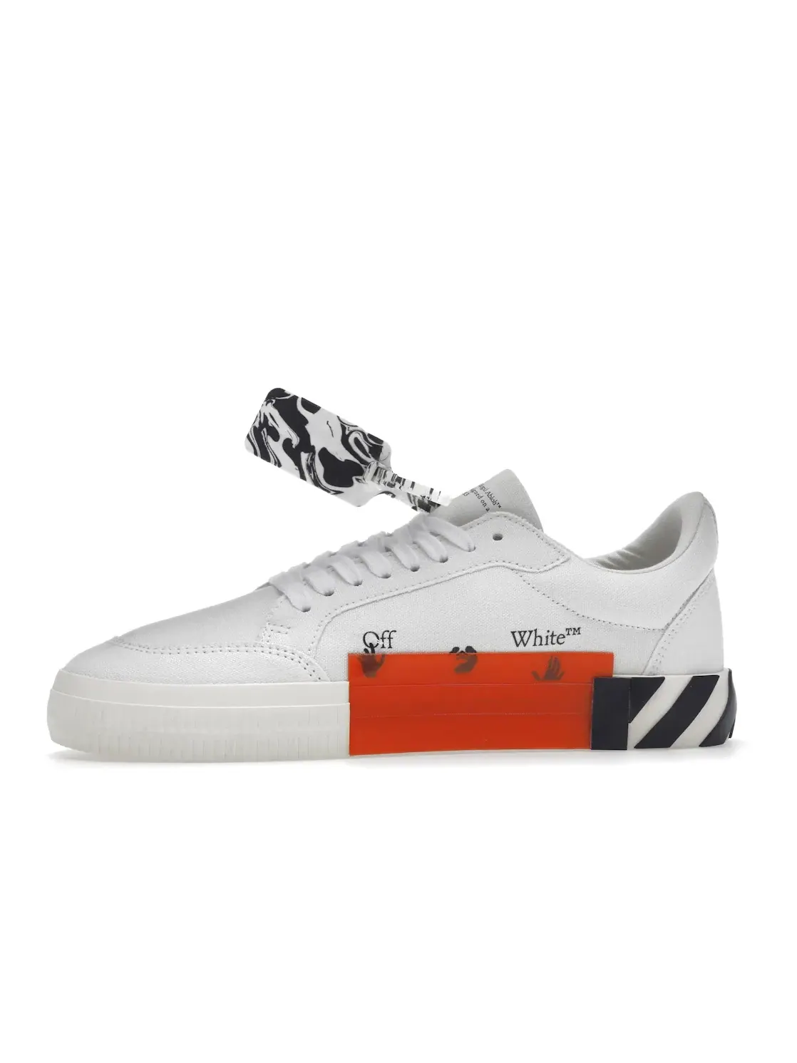 Мужские кеды White OFF-WHITE Vulc Low — изображение 3 из 4, белый