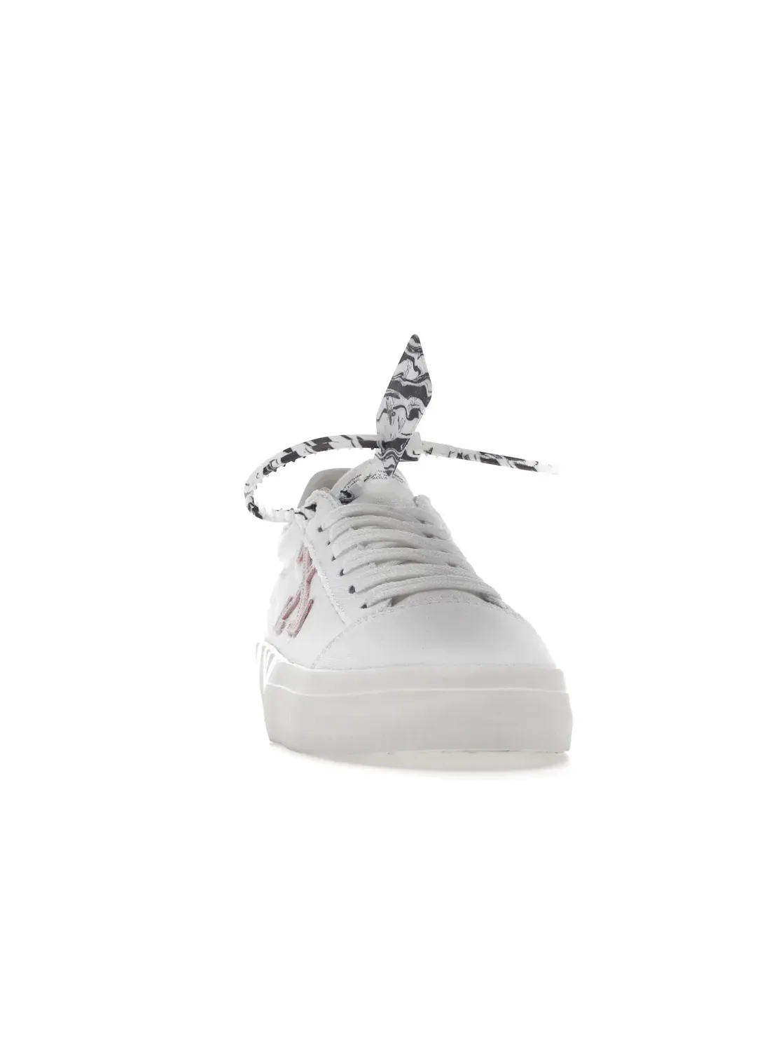 Женские кеды с канвасом OFF-WHITE Vulc Low Eco Canvas — изображение 2 из 4, белый/розовый