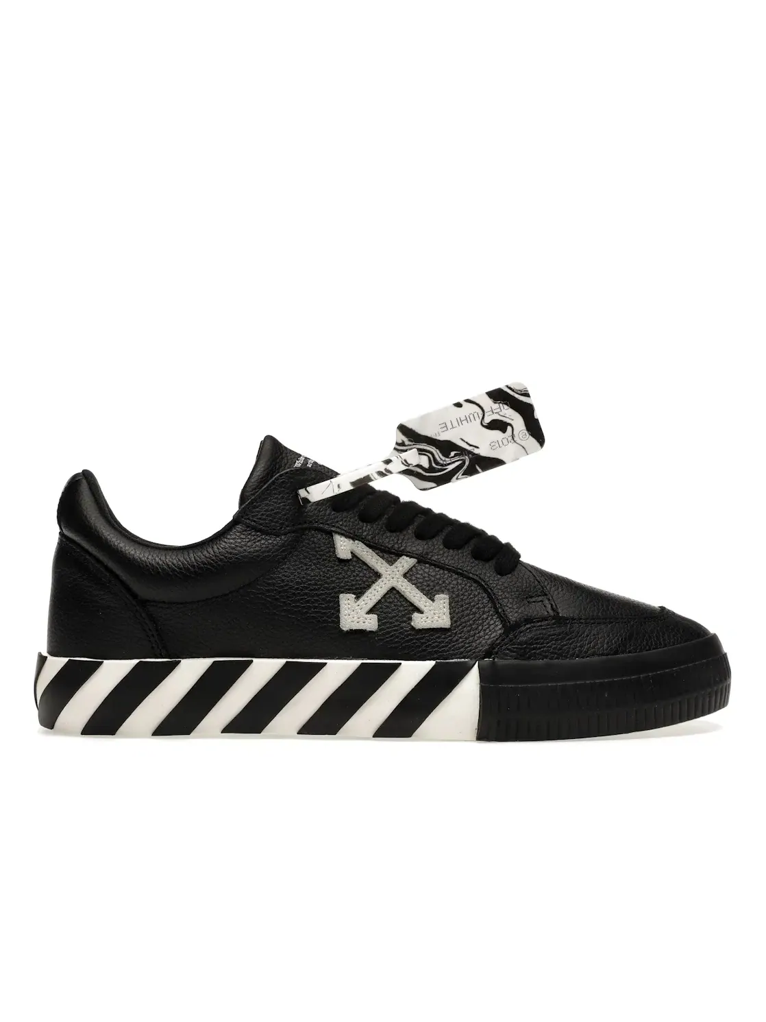 Мужские кроссовки с низким верхом OFF-WHITE Vulc Low OFF-WHITE — изображение 1 из 4, черный/черный/белый