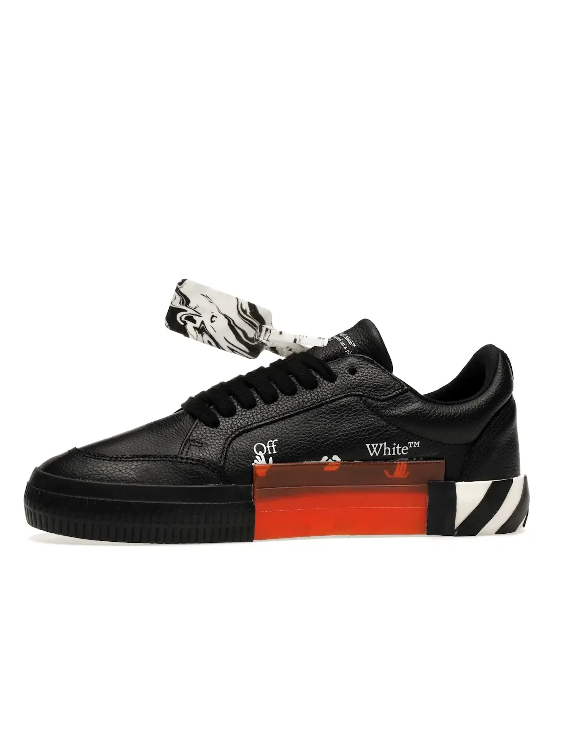 Мужские кроссовки с низким верхом OFF-WHITE Vulc Low OFF-WHITE — изображение 3 из 4, черный/черный/белый