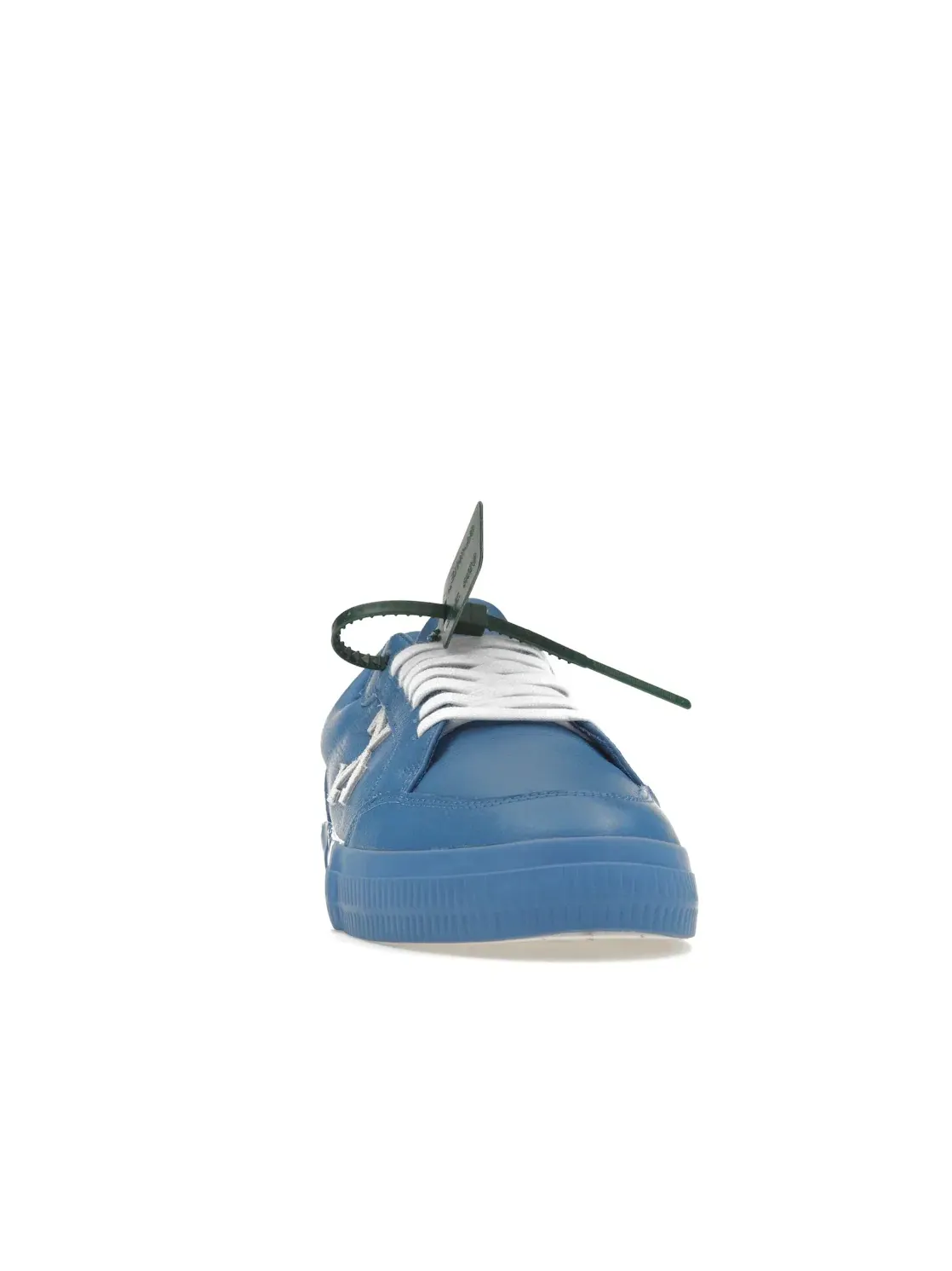 Мужские кеды с кожаным верхом OFF-WHITE Vulc Low Leather — изображение 2 из 4, синий белый