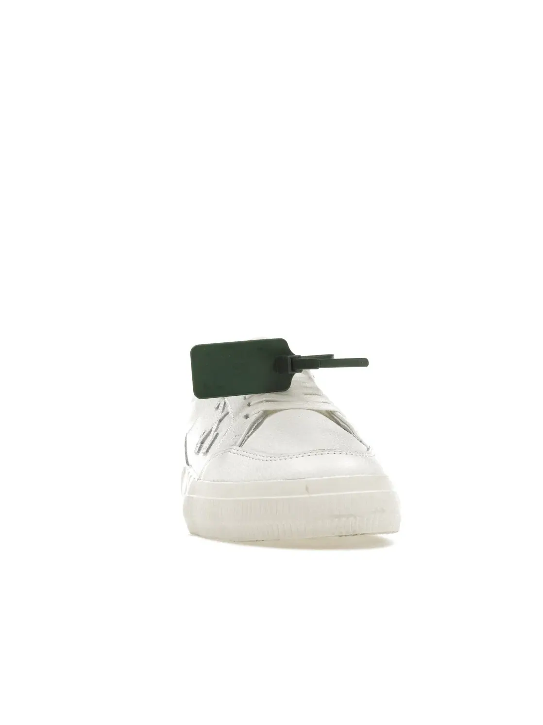 Мужские кеды Vulc Low Leather OFF-WHITE — изображение 2 из 4, белый белый
