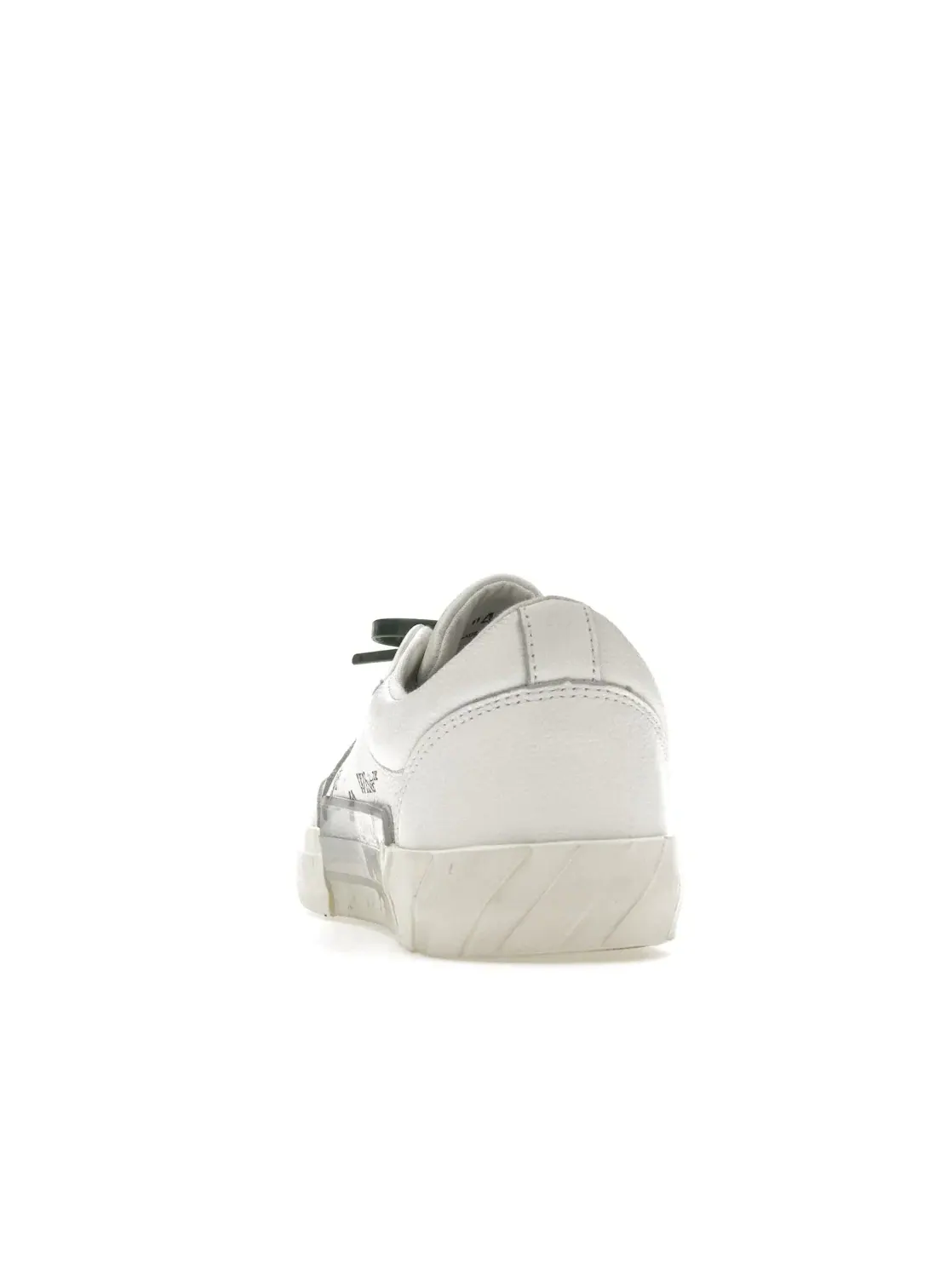 Мужские кеды Vulc Low Leather OFF-WHITE — изображение 4 из 4, белый белый