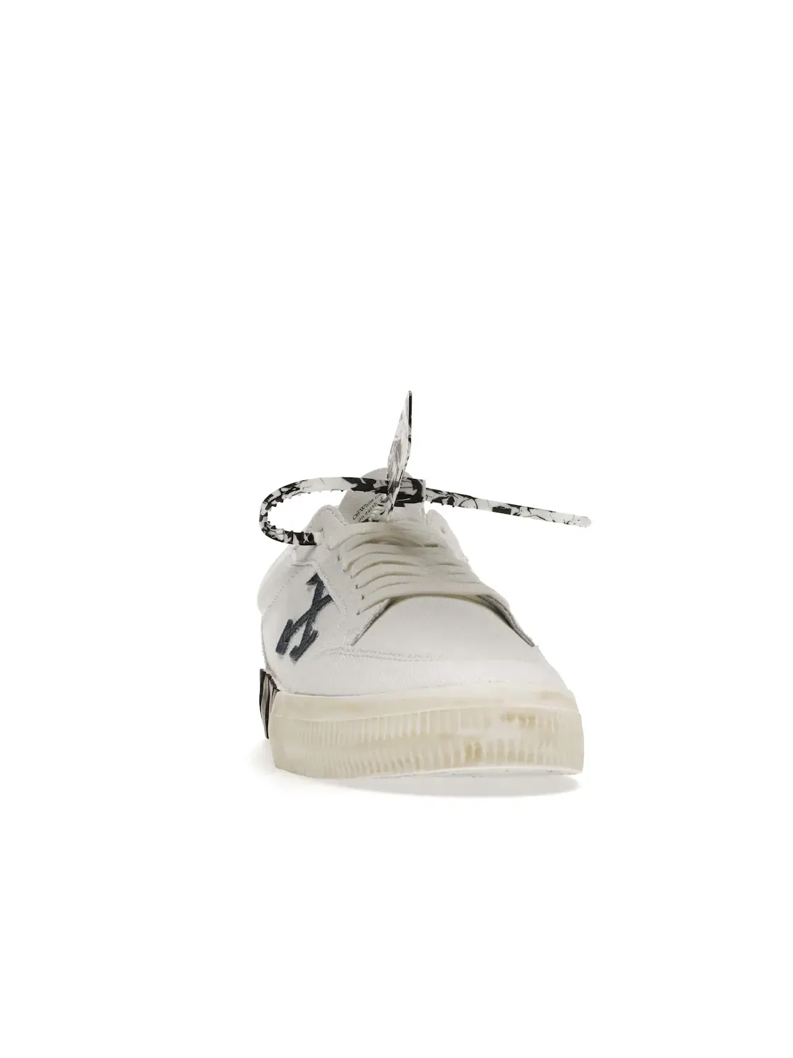Мужские кроссовки с принтом OFF-WHITE Vulc Low Navy Arrow OFF-WHITE — изображение 2 из 4, белый/черный/темно-синий