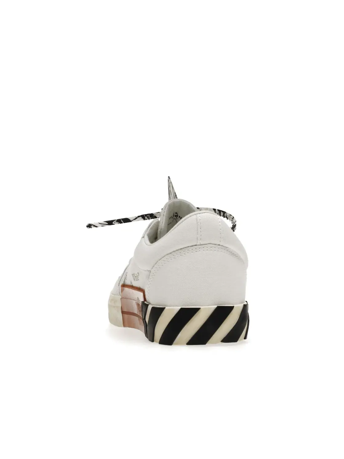 Мужские кроссовки с принтом OFF-WHITE Vulc Low Navy Arrow OFF-WHITE — изображение 4 из 4, белый/черный/темно-синий