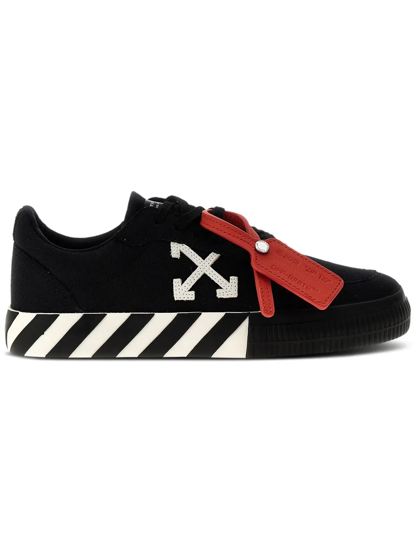 Мужские кроссовки с низким профилем OFF-WHITE Vulc Low OFF-WHITE — изображение 1 из 1, черный