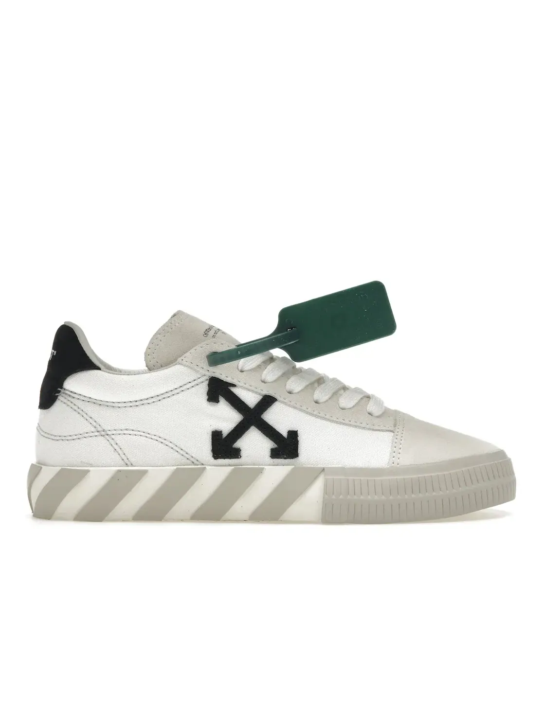 Женские кроссовки OFF-WHITE Vulc Low — изображение 1 из 4, белый бежевый черный