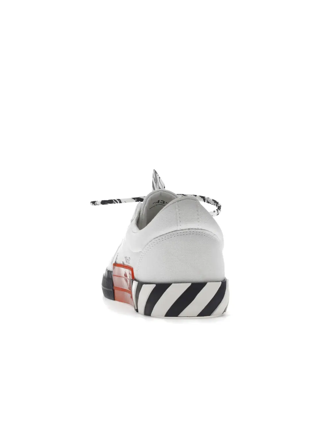 Мужские кроссовки на низкой подошве OFF-WHITE Vulc Low OFF-WHITE — изображение 4 из 4, белый/черный/синий