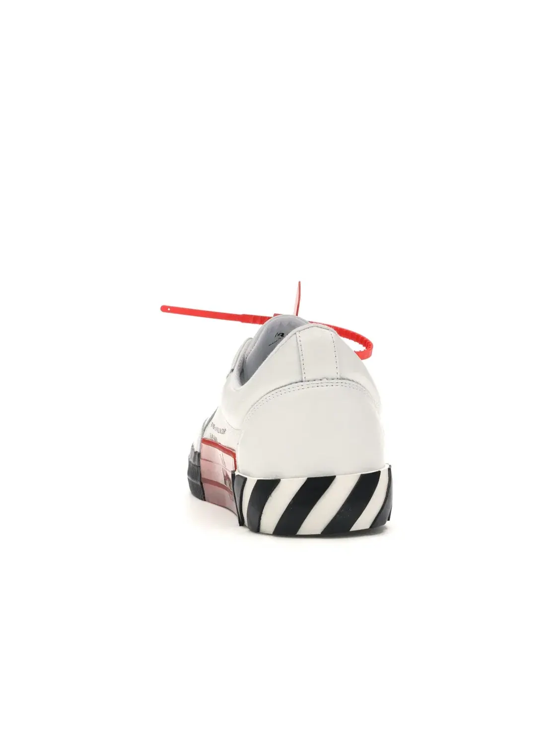 Мужские кеды из кожи с моделью OFF-WHITE Vulc Low OFF-WHITE — изображение 4 из 4, белый