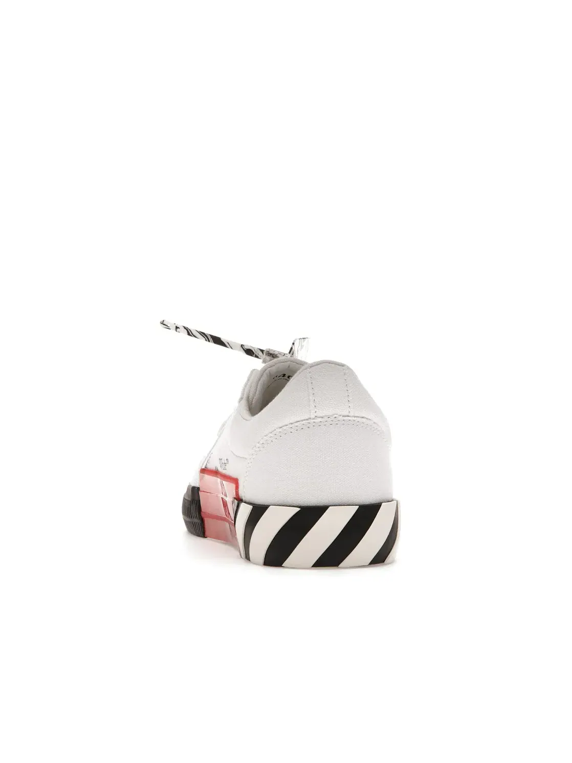 Мужские кроссовки с кожаным верхом OFF-WHITE Vulc Low — изображение 4 из 4, белый/черный/фиолетовый