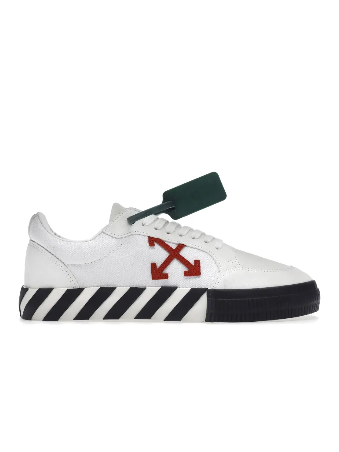Мужские кроссовки с низким верхом OFF-WHITE Vulc Low OFF-WHITE — изображение 1 из 4, белый/красный/черный